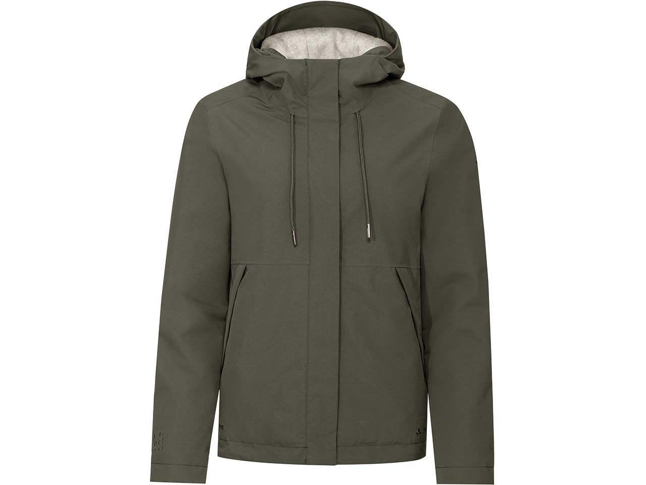 VAUDE Damen-Jacke "Coreway" mit Fronttaschen, khaki, Gr. 40