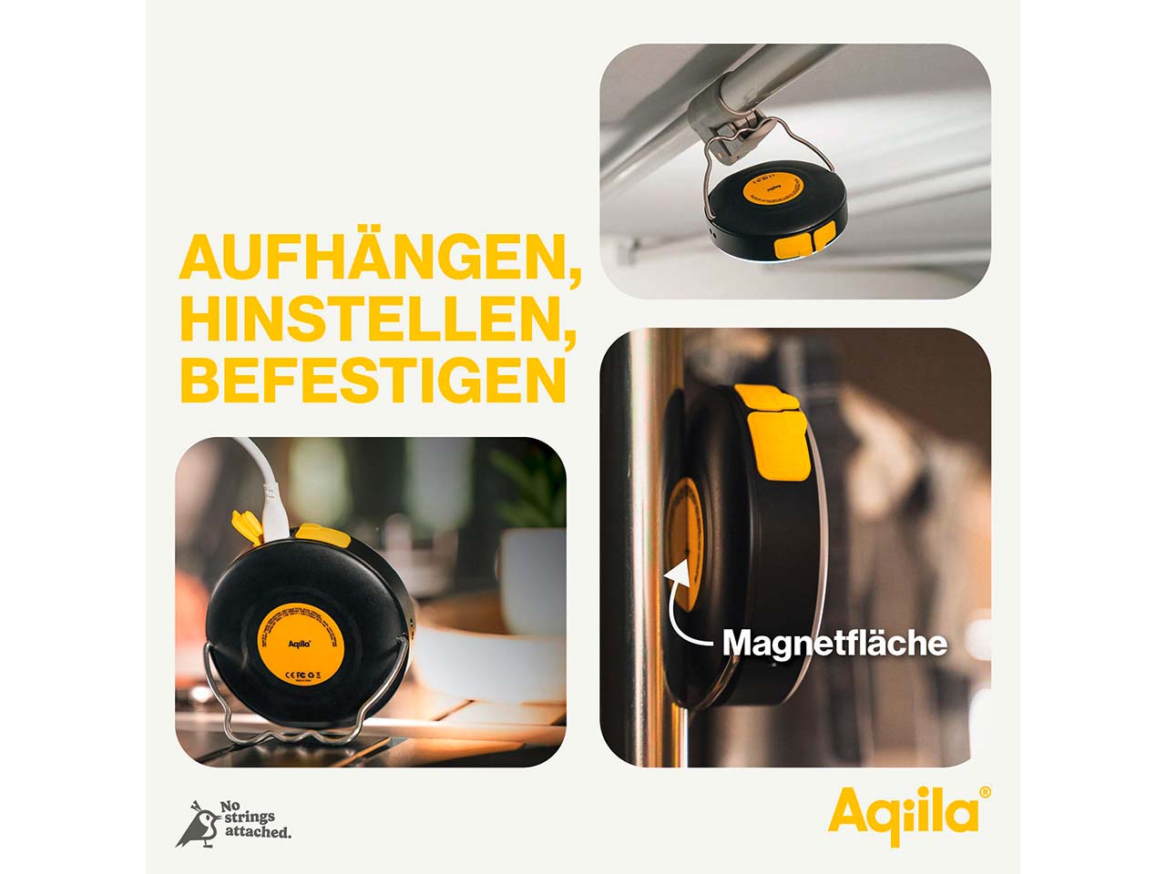 Aqiila 2 in 1 Powerbank und Leuchte "Powerbird BL10"
