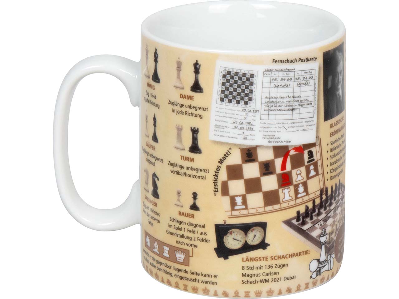 Könitz Tasse "Wissensbecher Schach"