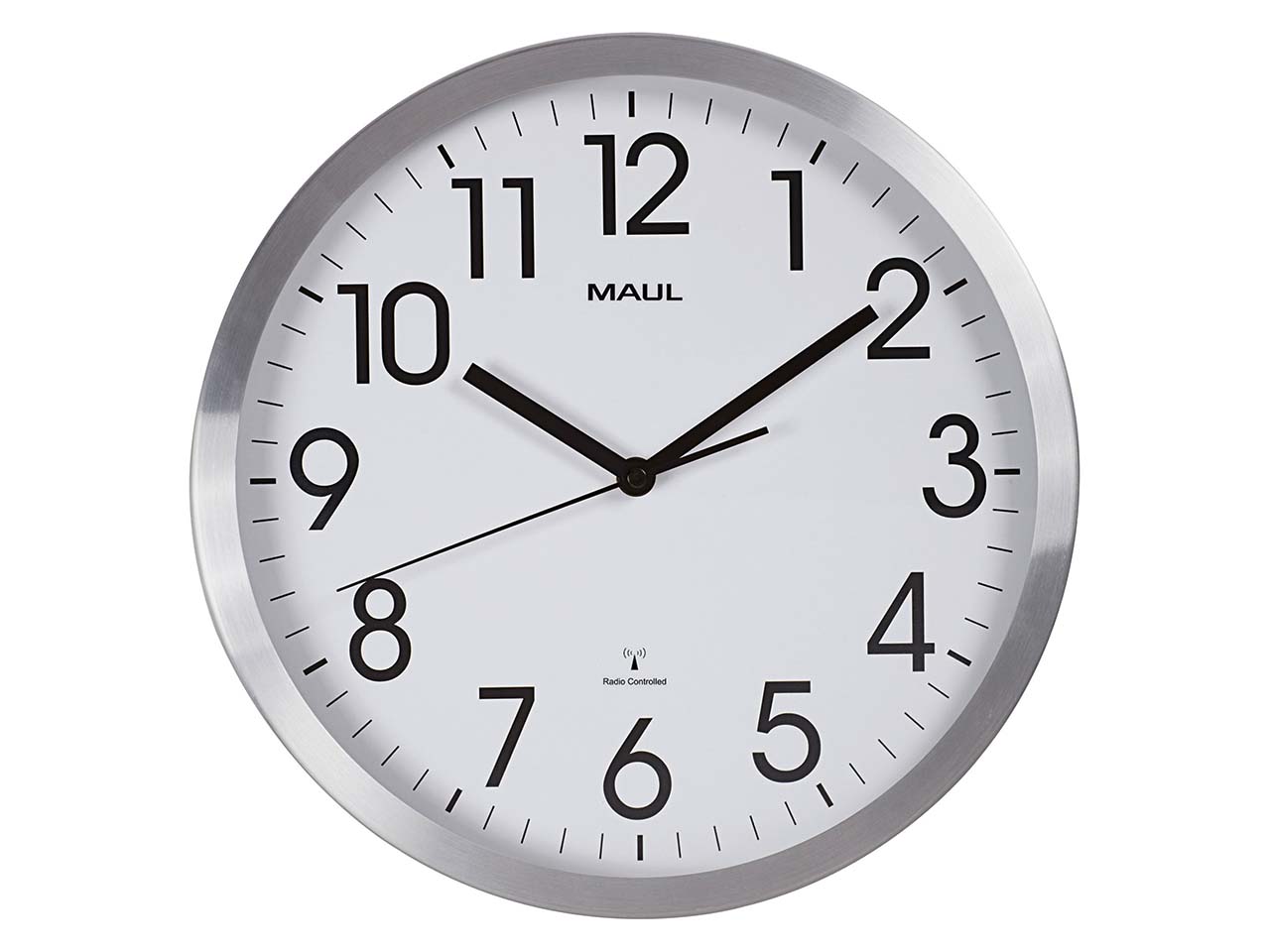 MAUL Wanduhr 'MAULmove 40RC' aluminium