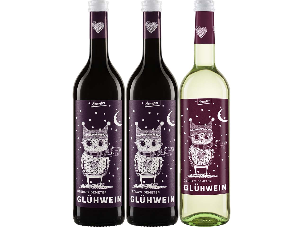 GERDA´S Bio-Glühwein-Paket, 2x rot, 1x weiß