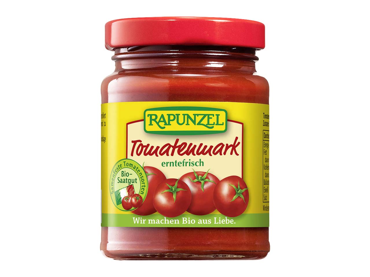 RAPUNZEL Bio-Tomatenmark, einfach konzentriert, 100 g