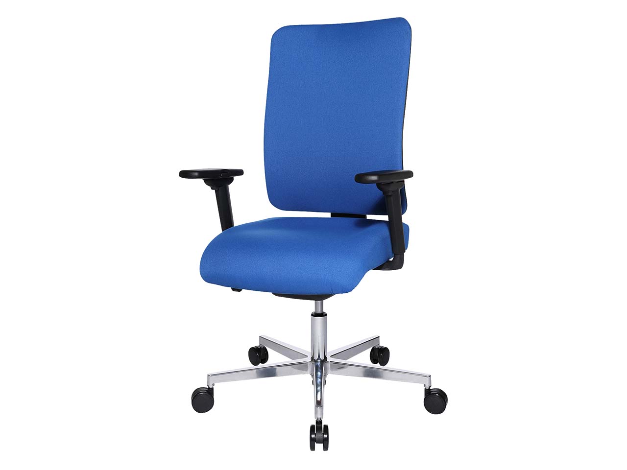Topstar Bürodrehstuhl "Sitness Open X Deluxe (P)" mit Armlehnen blau