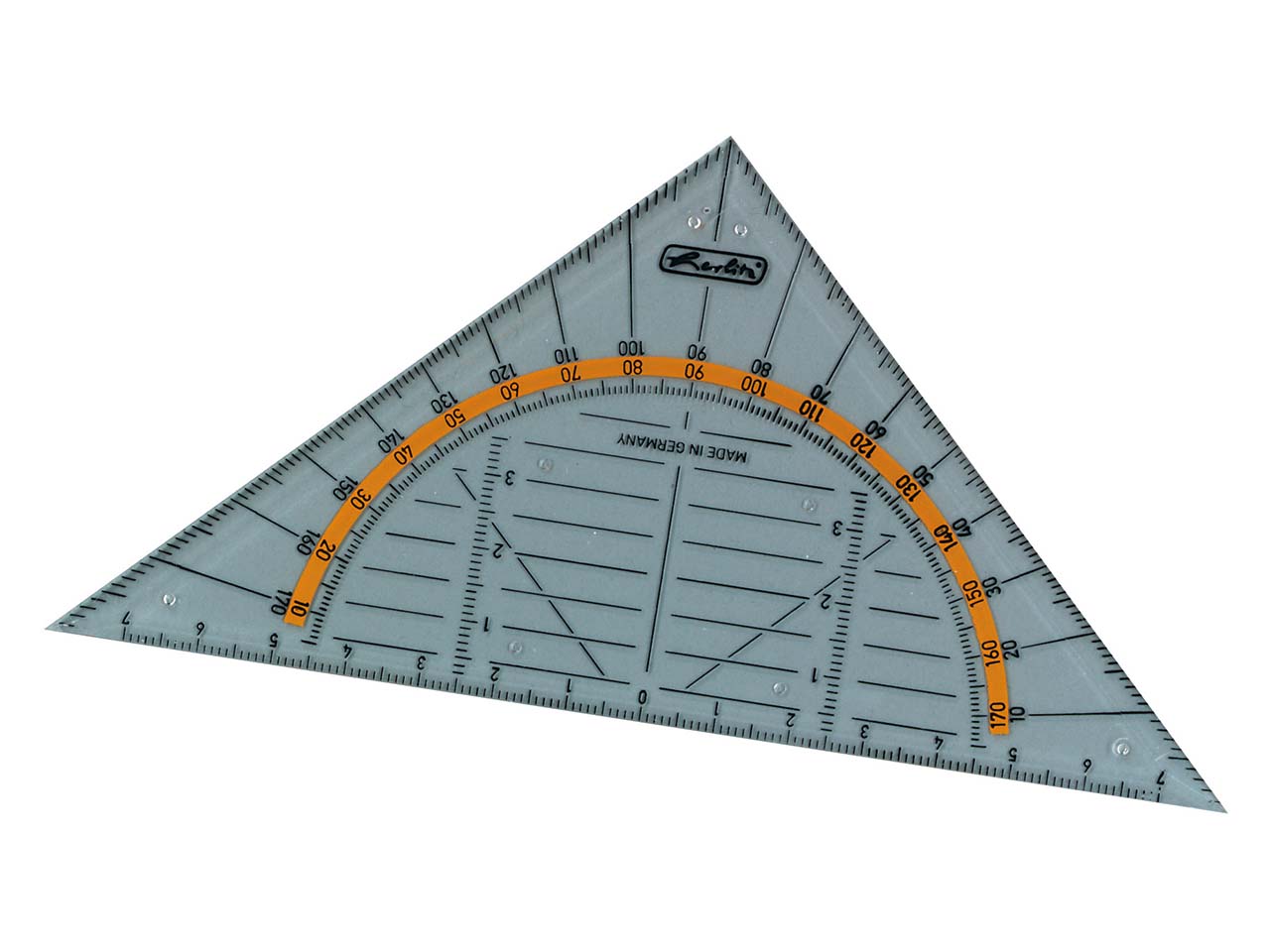 herlitz Geometrie-Dreieck, 16 cm