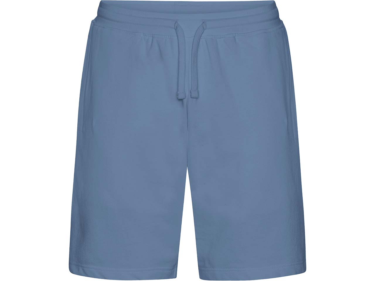 Neutral Bio-Unisex-Sweatshorts "Tiger Cotton", dusty indigo, Gr. M