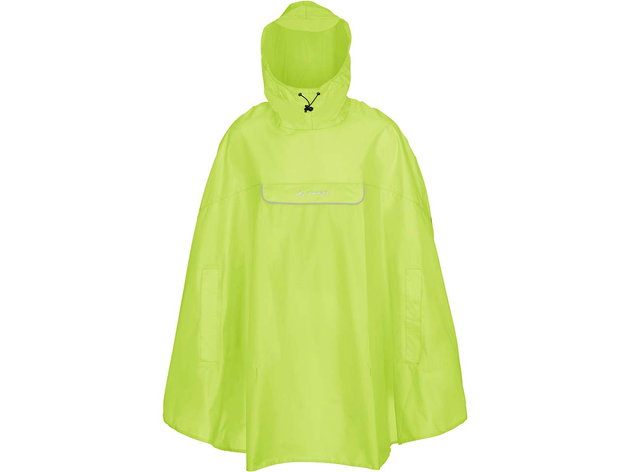 VAUDE Unisex-Regenponcho 'Valdipino', neon yellow uni, Gr. XL