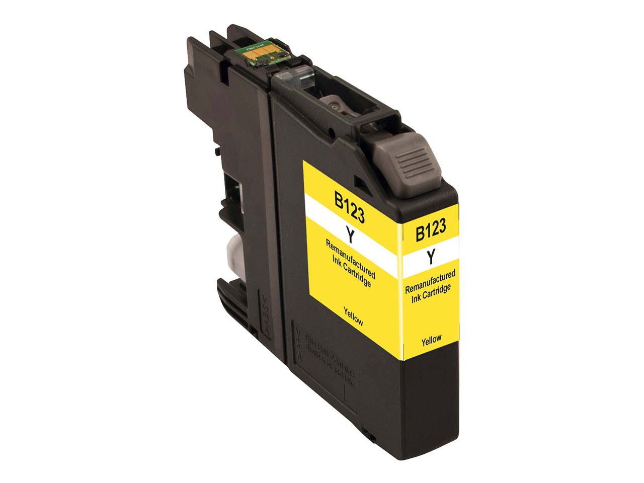 memo Tintenpatrone ersetzt Brother LC-123Y gelb