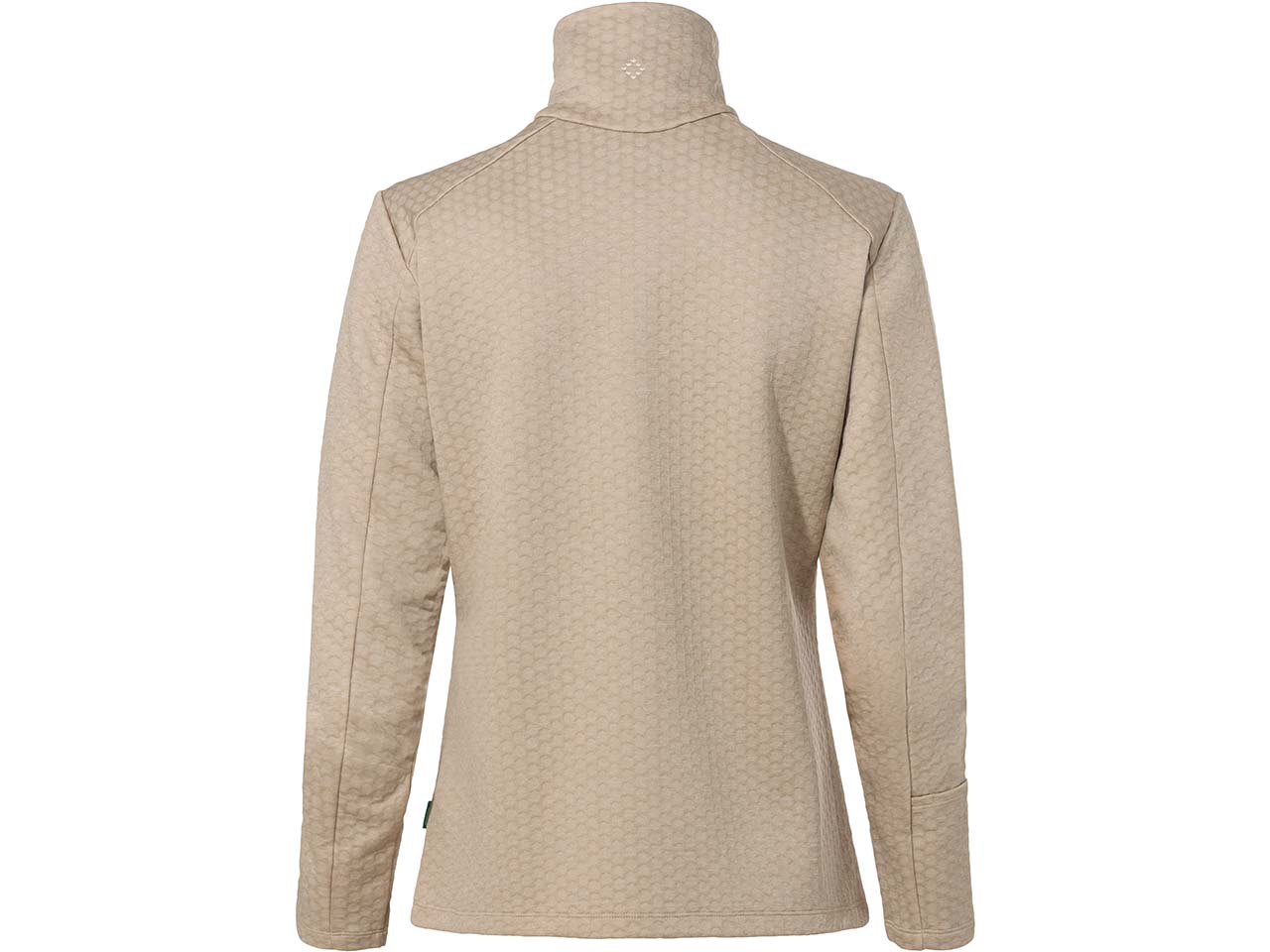 VAUDE Damen-Softshell-Fleecejacke 'Skomer Hiking SC' mit Stehkragen, linen, Gr. 36
