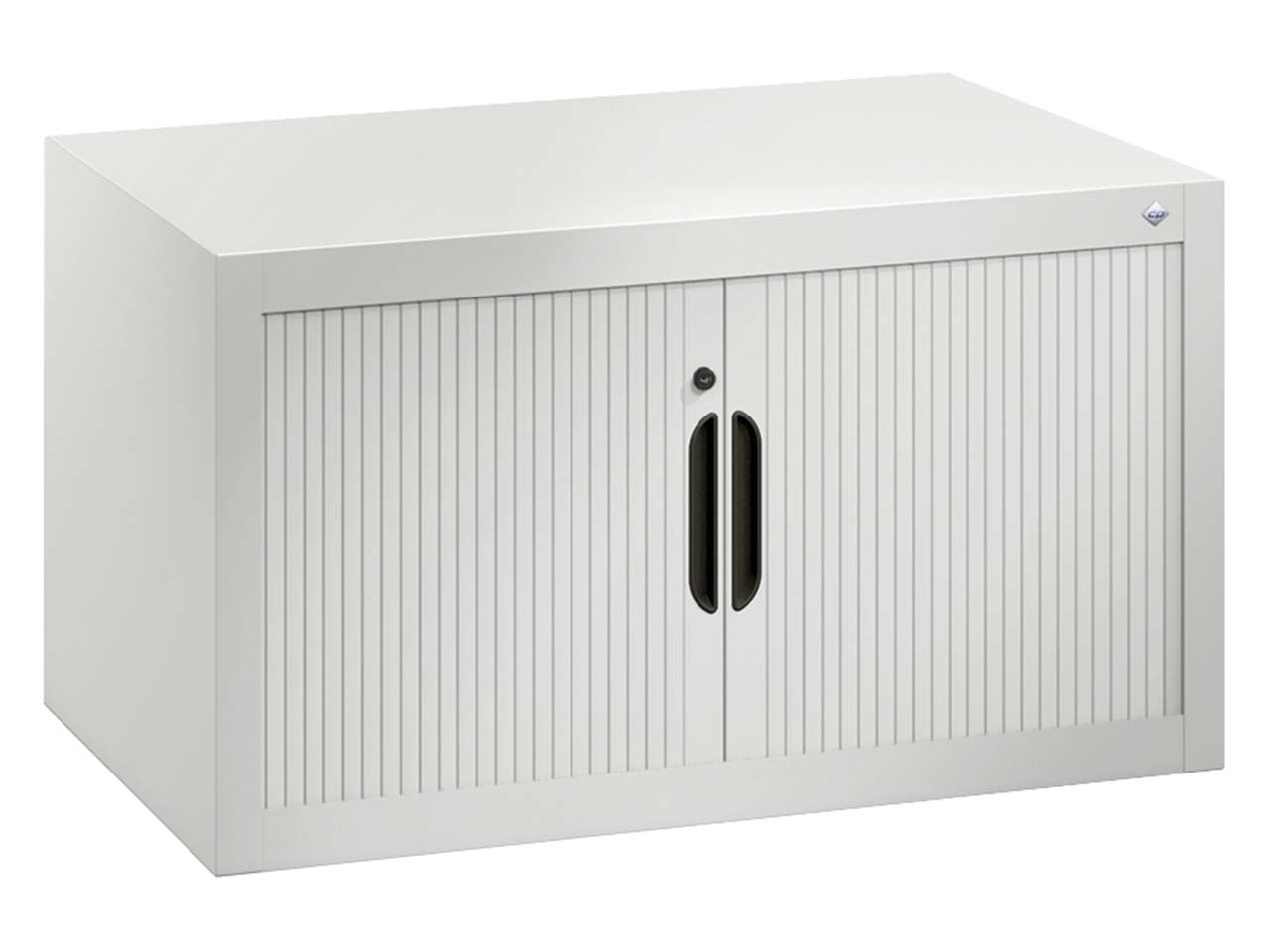 Rollladenaufsatz-Schrank lichtgrau 80cm