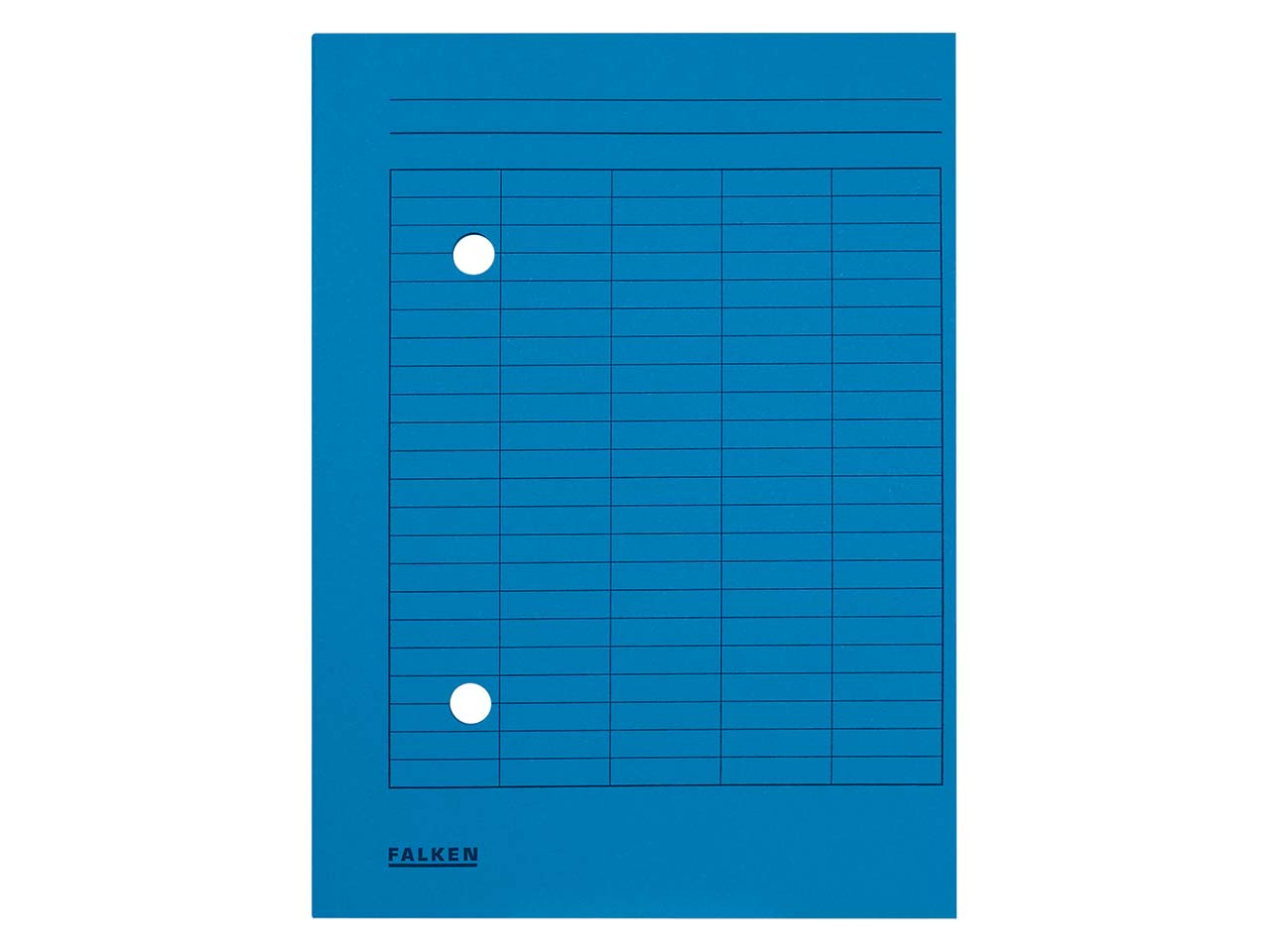 Falken Umlaufmappe 250g/m² blau