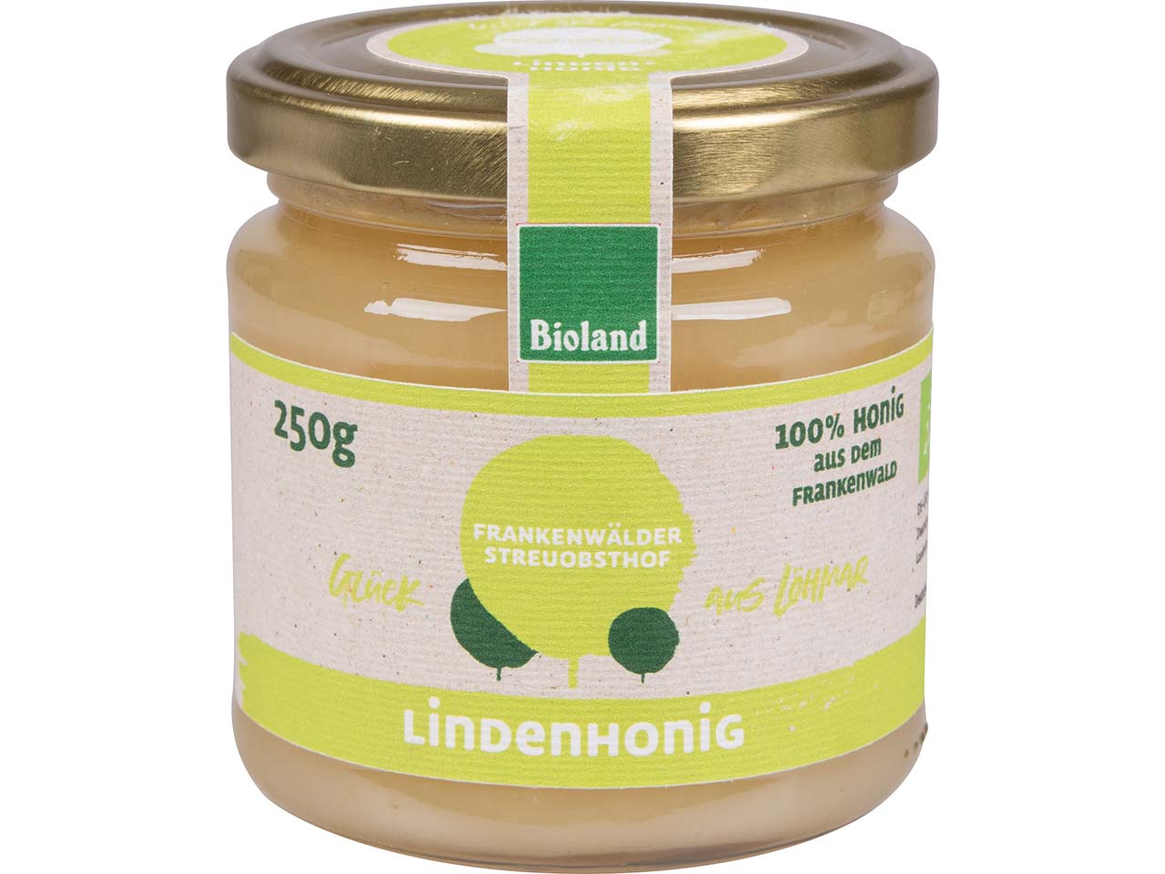 FRANKENWÄLDER STREUOBSTHOF Bio-Lindenhonig, 250 g