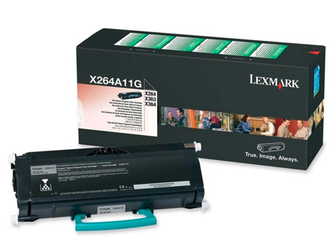 Lexmark Druckkassette X264A11G schwarz