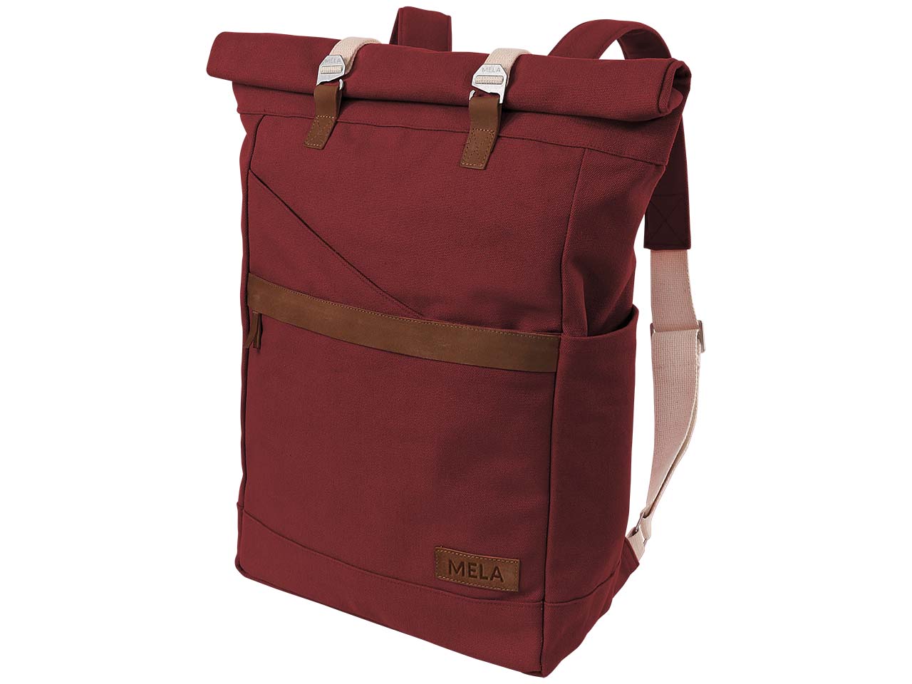MELA Rucksack 'ANSVAR I', burggunderrot