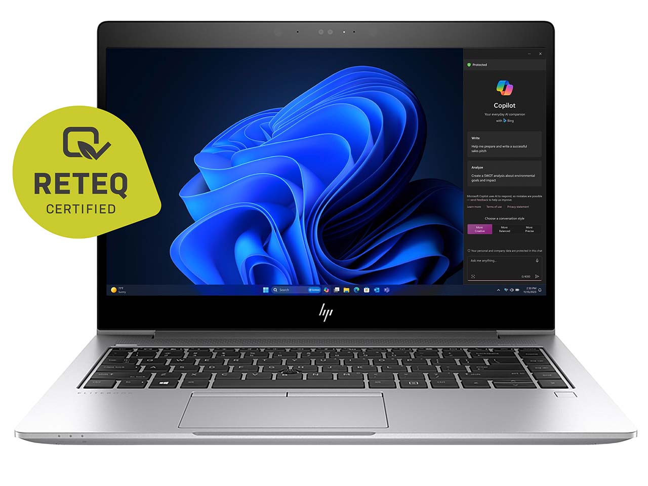 HP Laptop "Elitebook 840 G5" i7-8650U mit 512 GB SSD generalüberholt