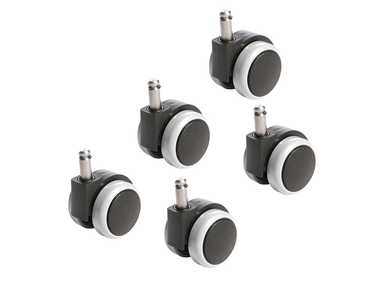 Topstar Weiche Rollen für harte Böden "Typ I", 5 Stk.