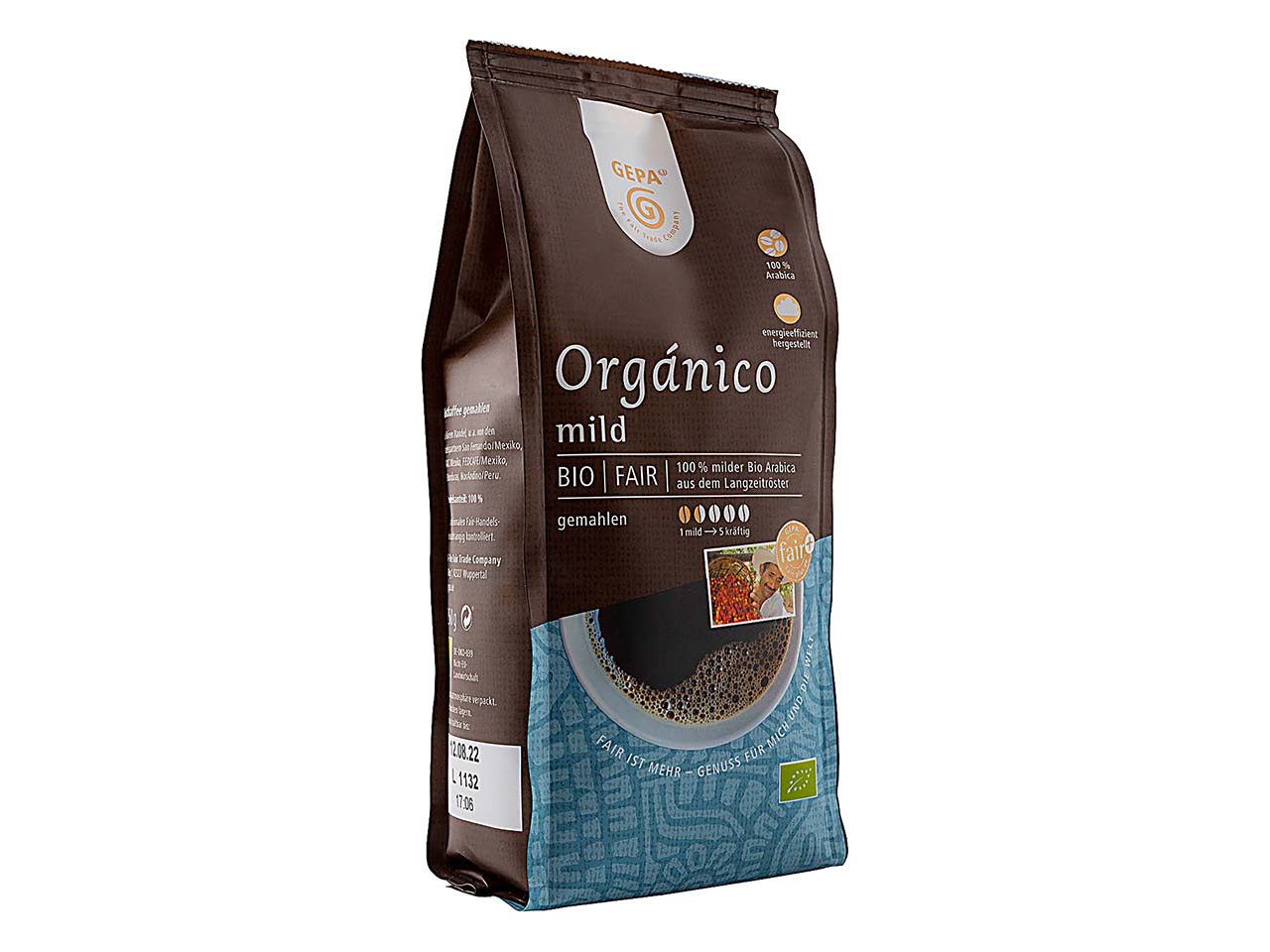 GEPA Bio-Kaffee "Organico mild" 250 g