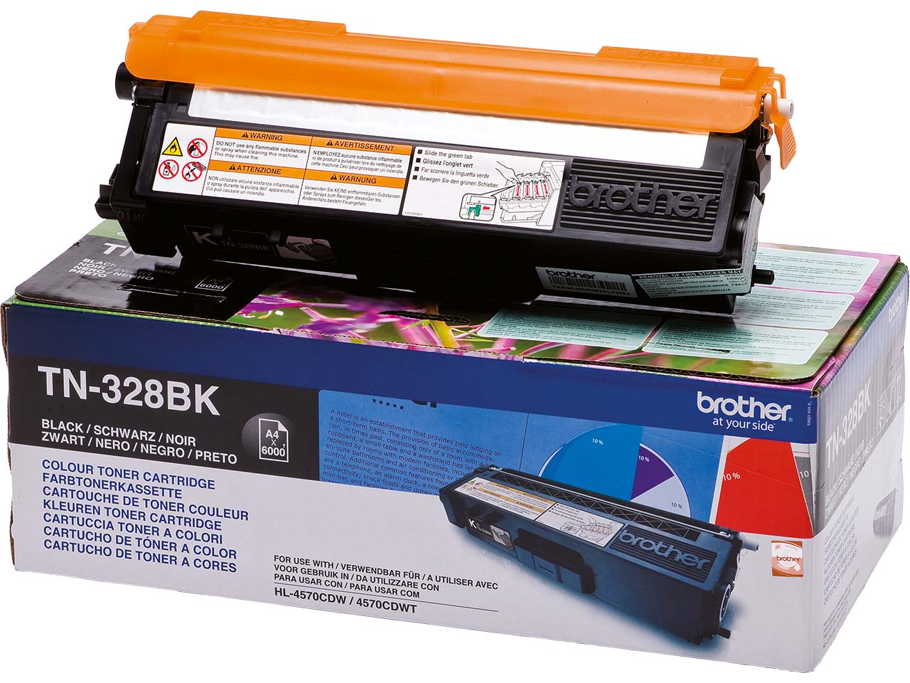 Brother Toner TN-328BK schwarz