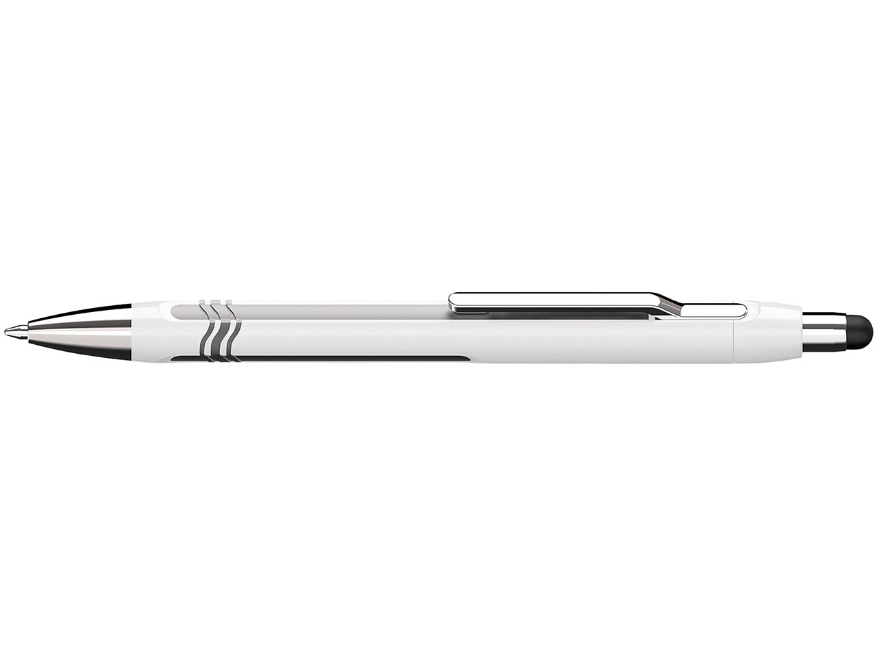 Schneider Kugelschreiber 'Epsilon Touch' weiß/silber