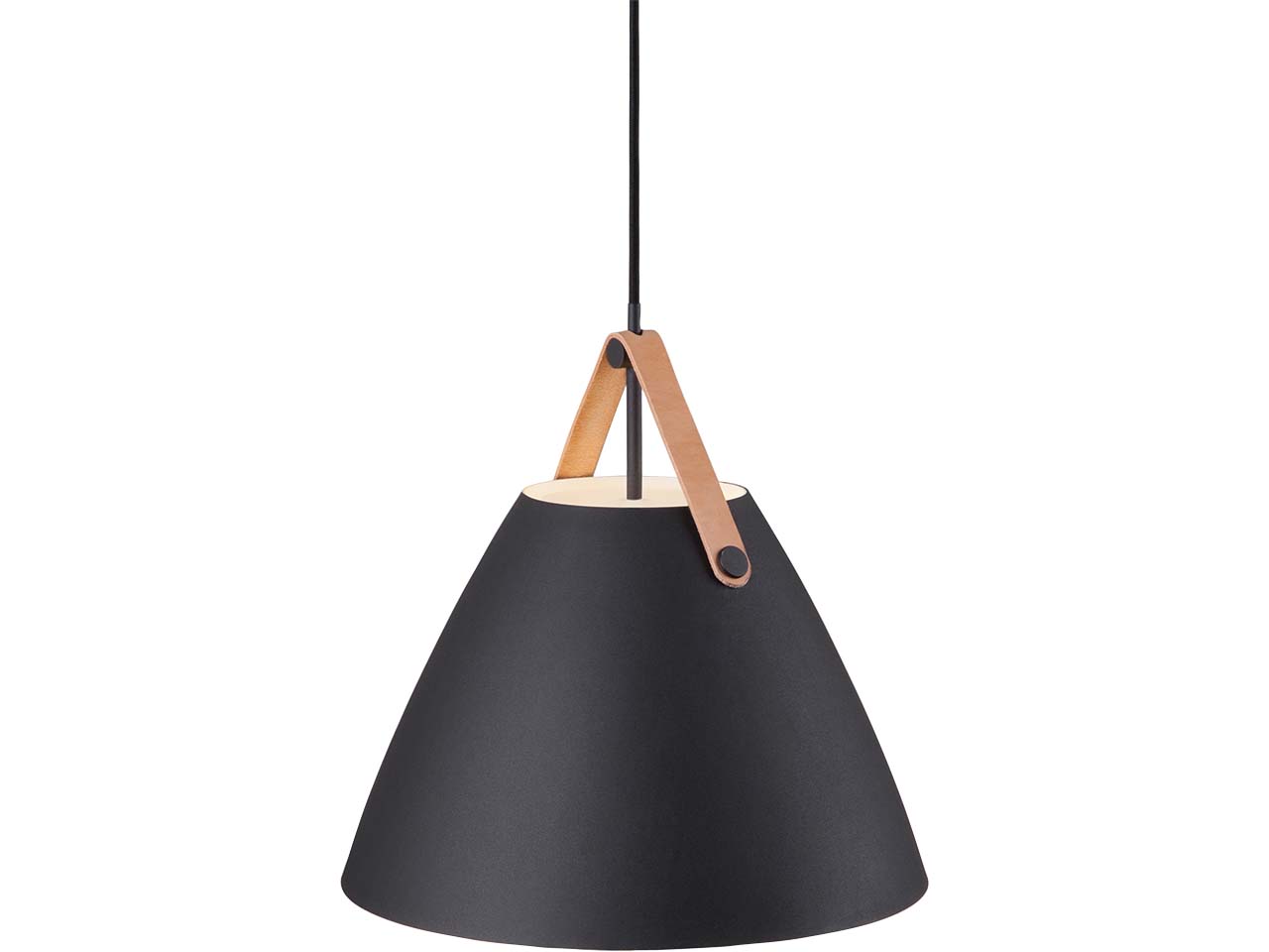 Nordlux Pendelleuchte "Strap 36" schwarz
