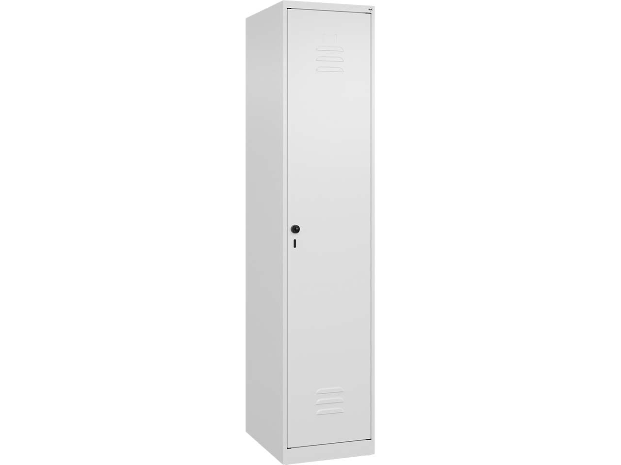 C+P Spind Classic PLUS, 1 Abteil, 1850x400x500mm, Verkehrsweiß/Verkehrsweiß