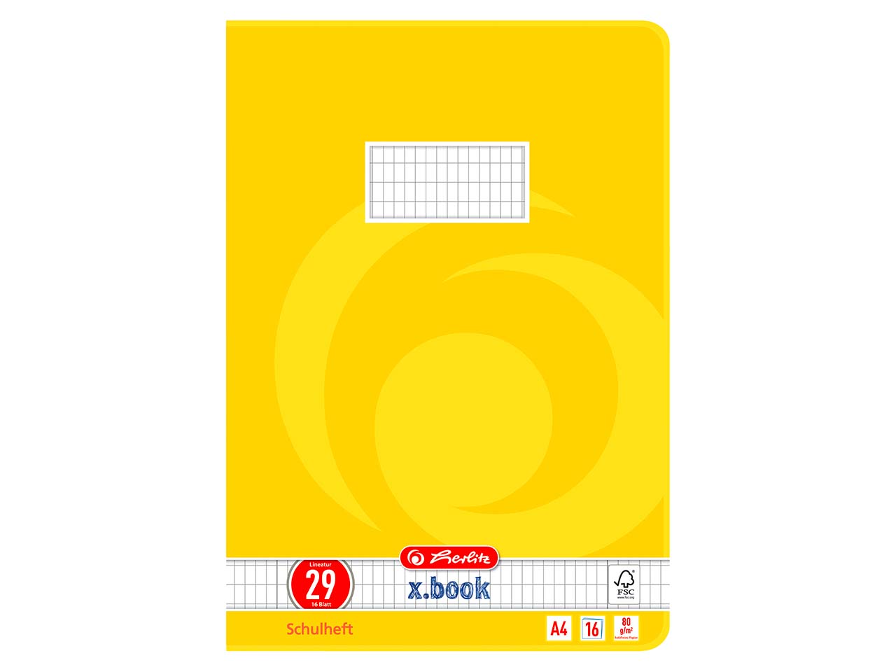 herlitz Schulheft DIN A4 Lineatur 29