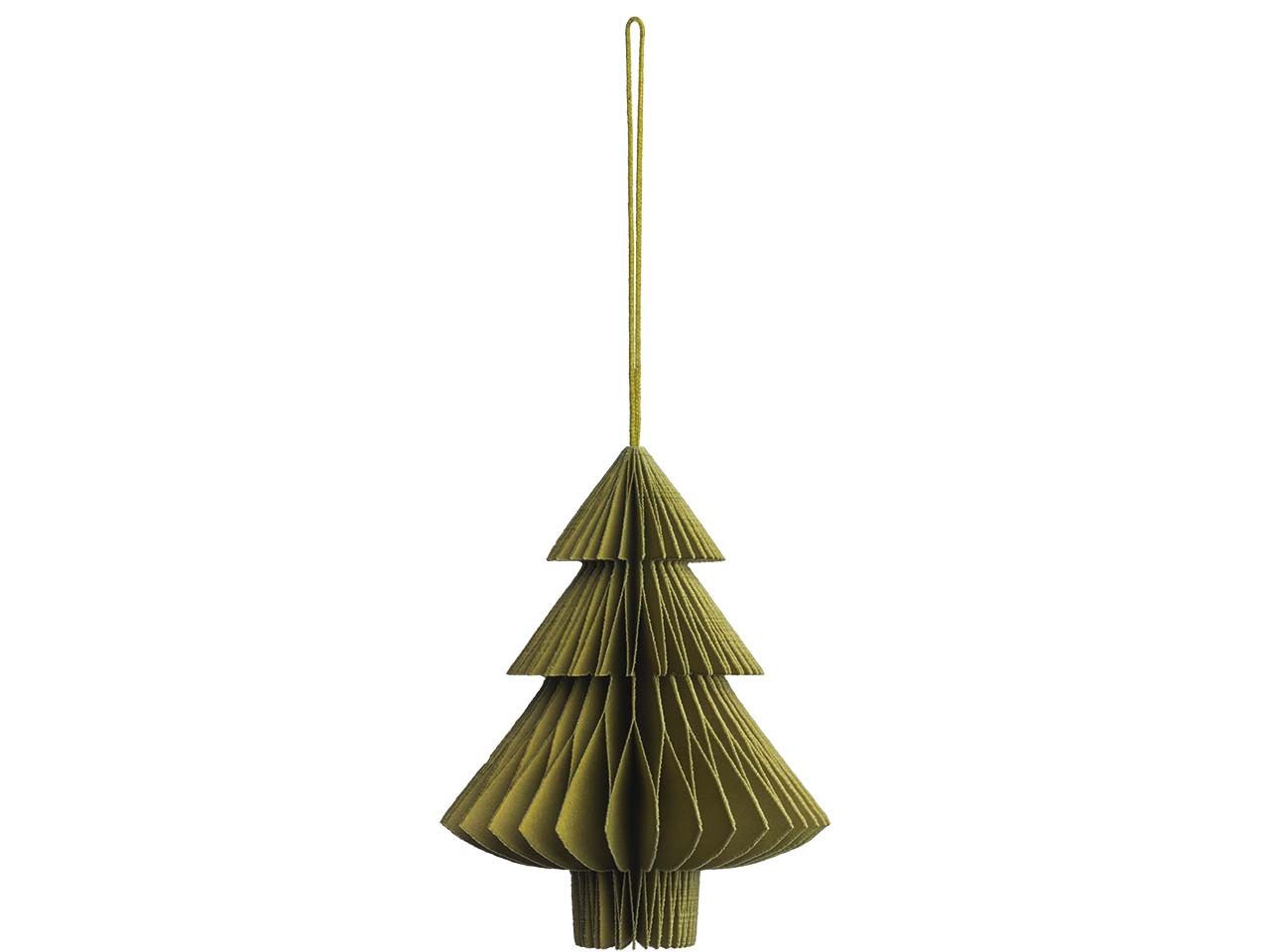 tranquillo Dekoanhänger "GREEN TREE" aus Papier, grün