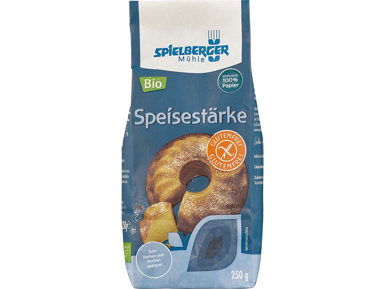 Spielberger Mühle Bio-Speisestärke, glutenfrei, 250 g
