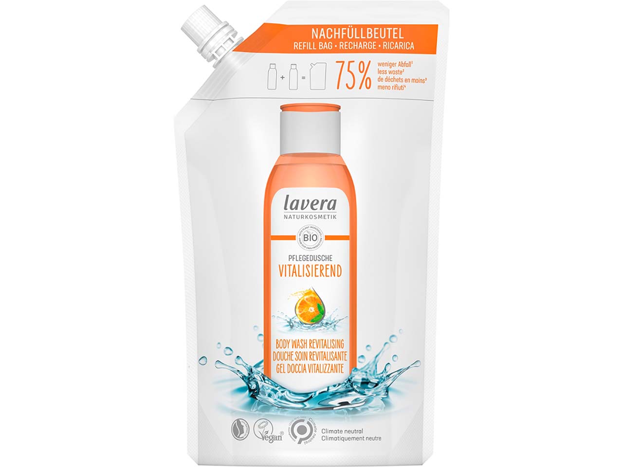 lavera Bio-Pflegedusche "vitalisierend", 500 ml