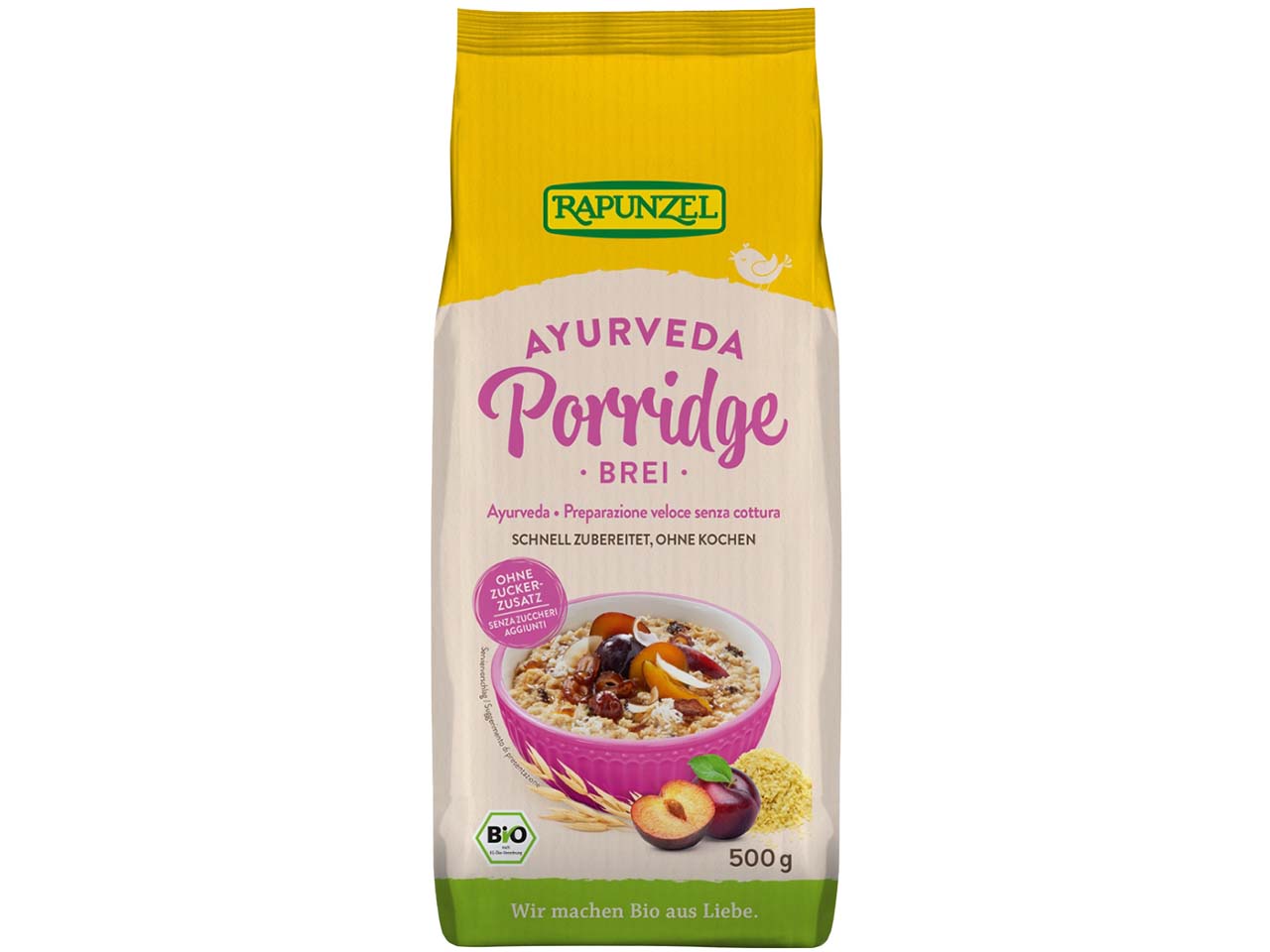RAPUNZEL Bio-Frühstücksbrei/Porridge 'Ayurveda', 500 g