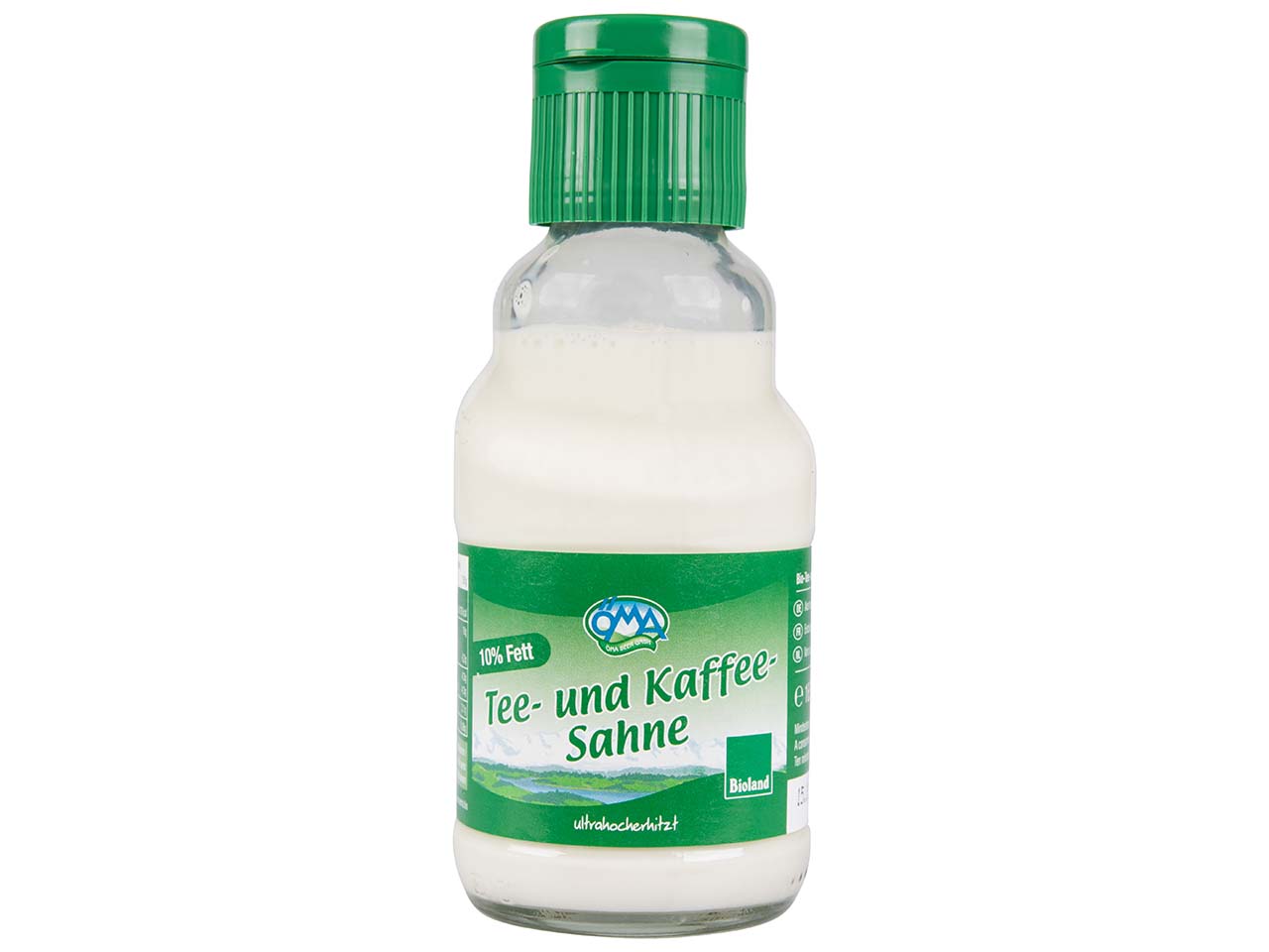 ÖMA Bio-Tee- und Kaffeesahne, 165 g