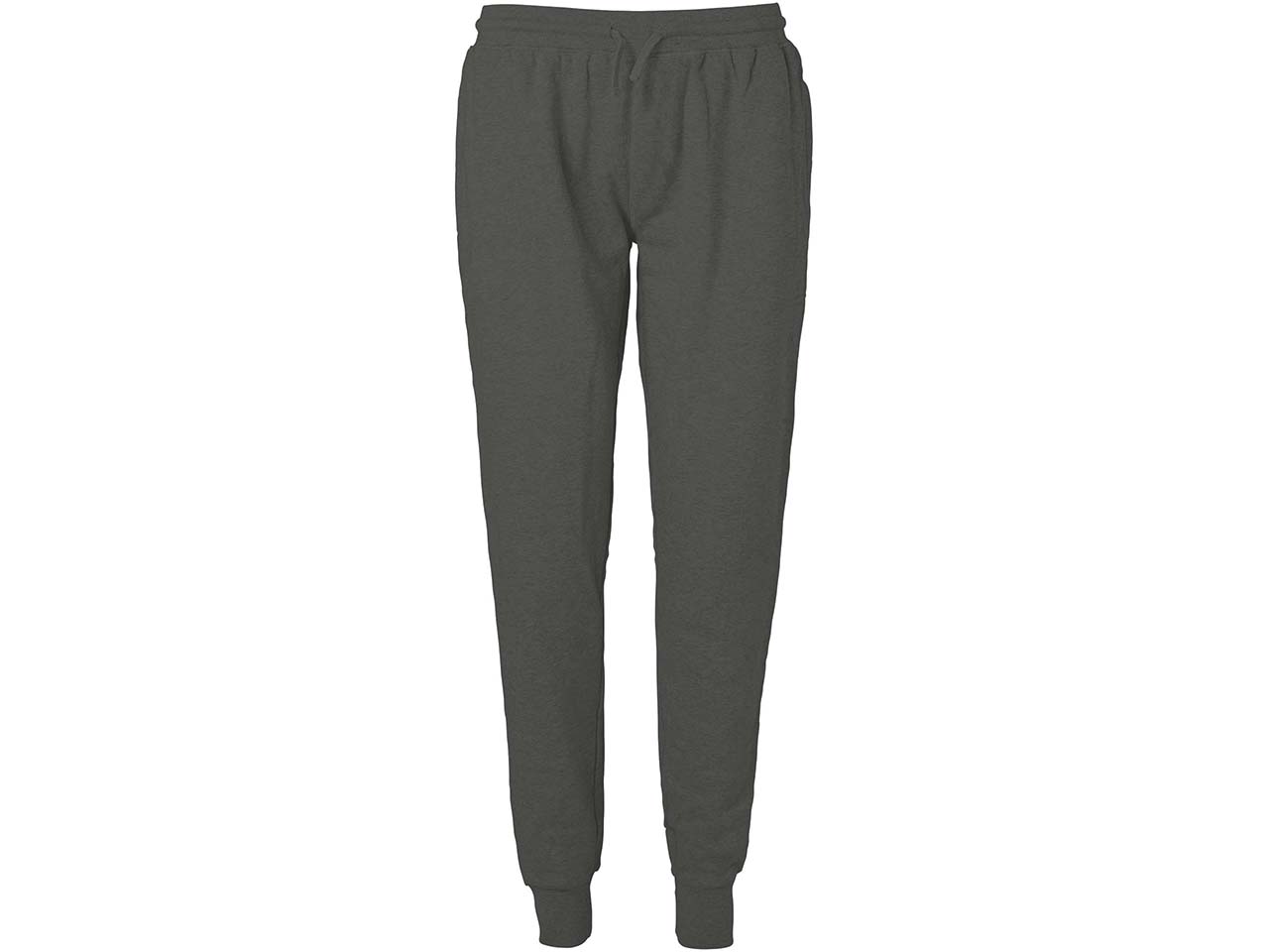 Neutral Bio-Unisex-Jogginghose mit Reißverschlusstaschen, charcoal, Gr. S