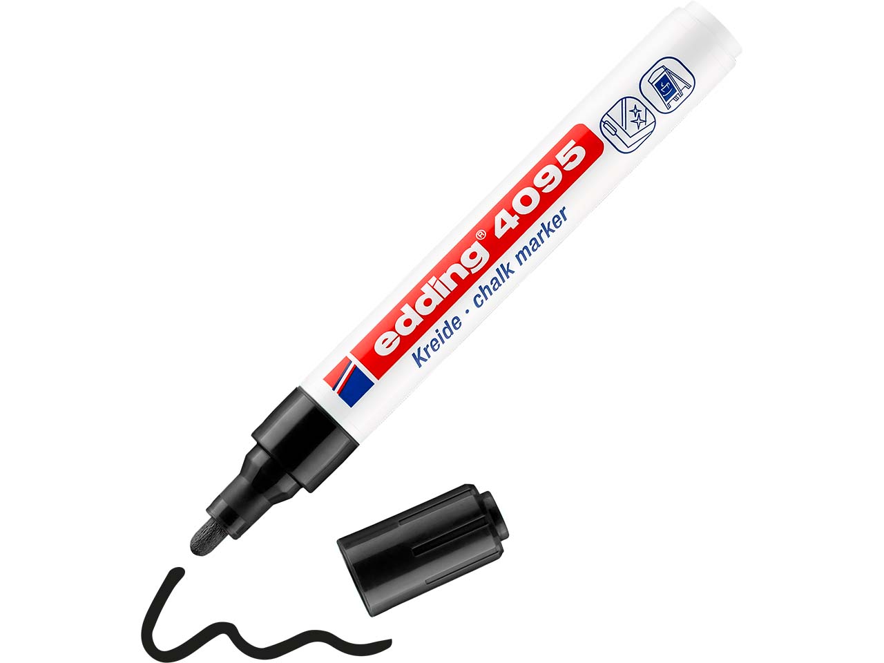edding Kreidemarker, Window Marker "4095" schwarz