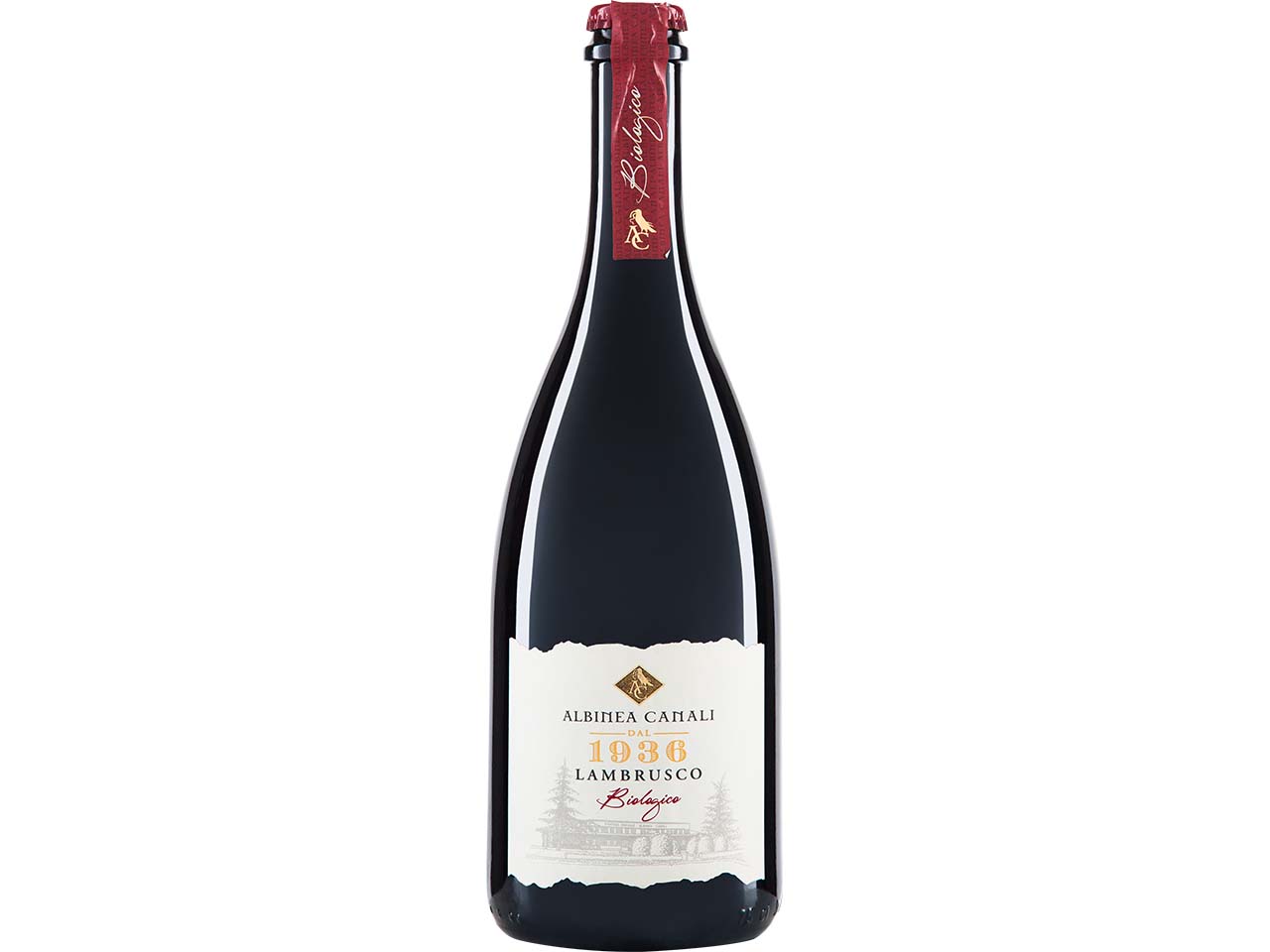 Bio-Perlwein Lambrusco ALBINEA CANALI DAL 1936, 0,75 l