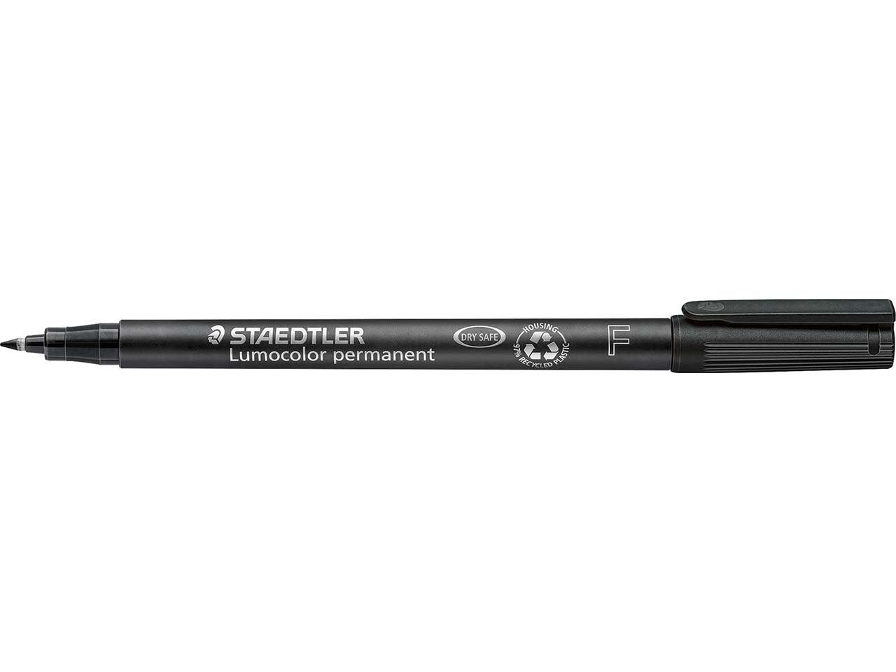 STAEDTLER Universalstift 'Lumocolor 318' fein schwarz permanent