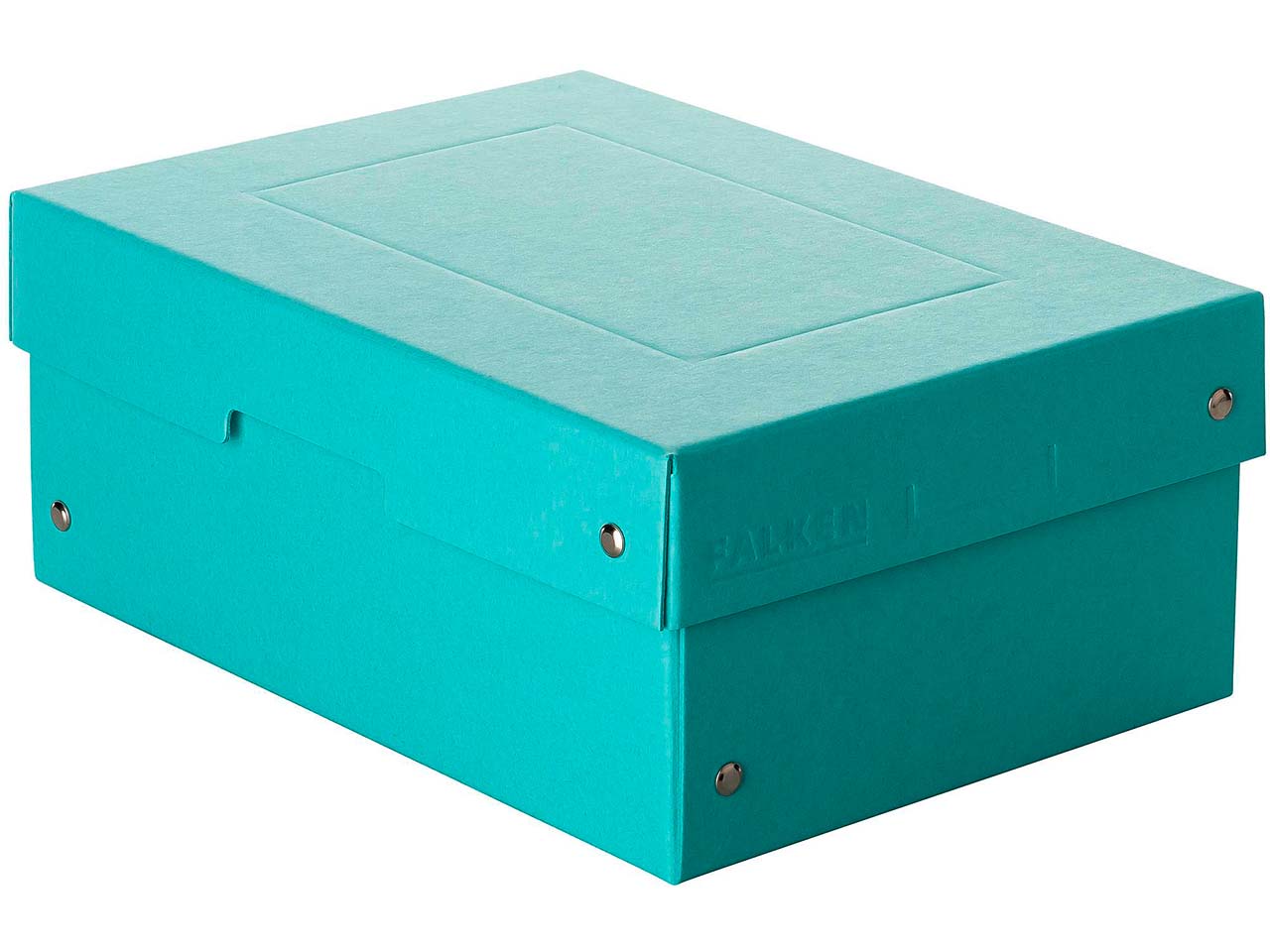 Falken Aufbewahrungsbox "PURE Box" Pastell, DIN A5, 100 mm Höhe, azur