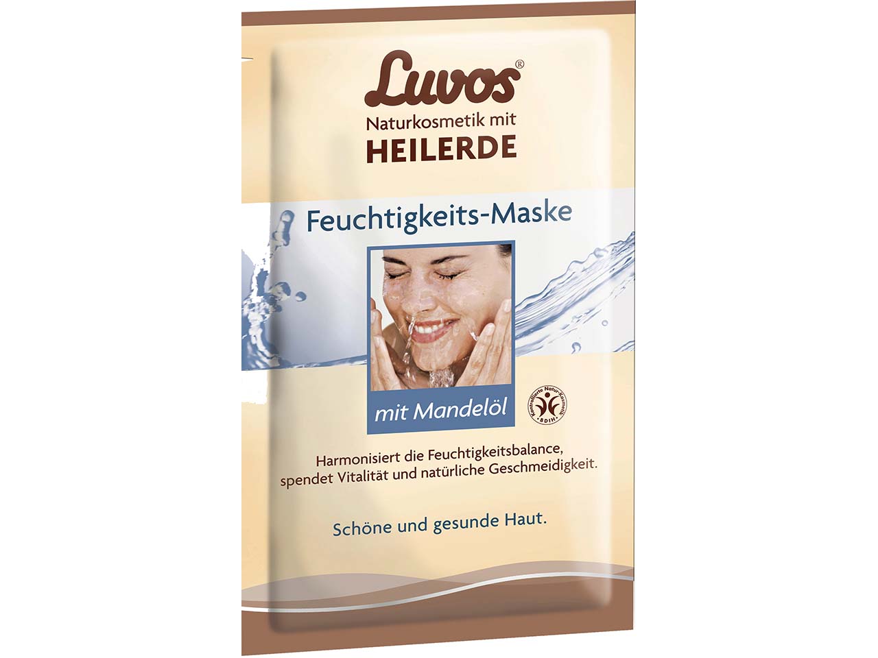 Luvos Creme-Maske "Feuchtigkeit" mit Mandelöl, 15 ml