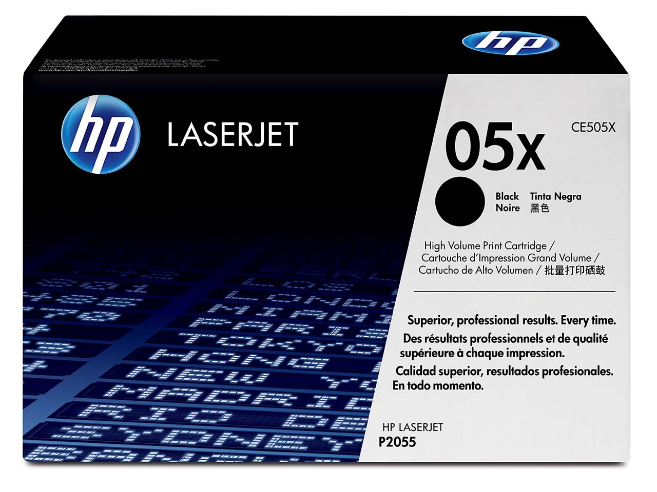 hp Druckkassette CE505X schwarz