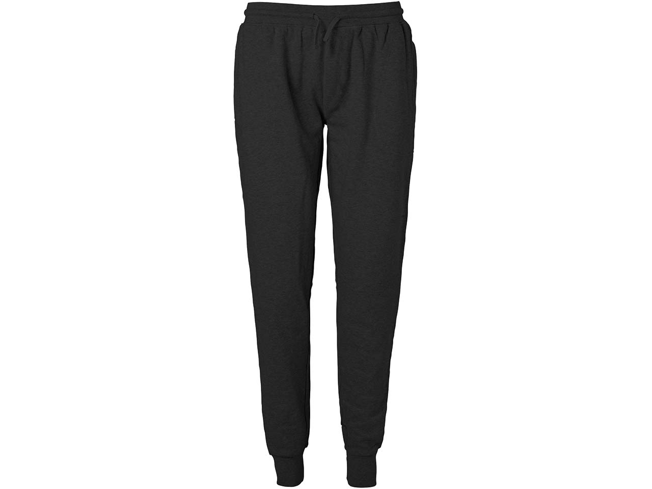 Neutral Bio-Unisex-Jogginghose mit Reißverschlusstaschen, schwarz, Gr. XS
