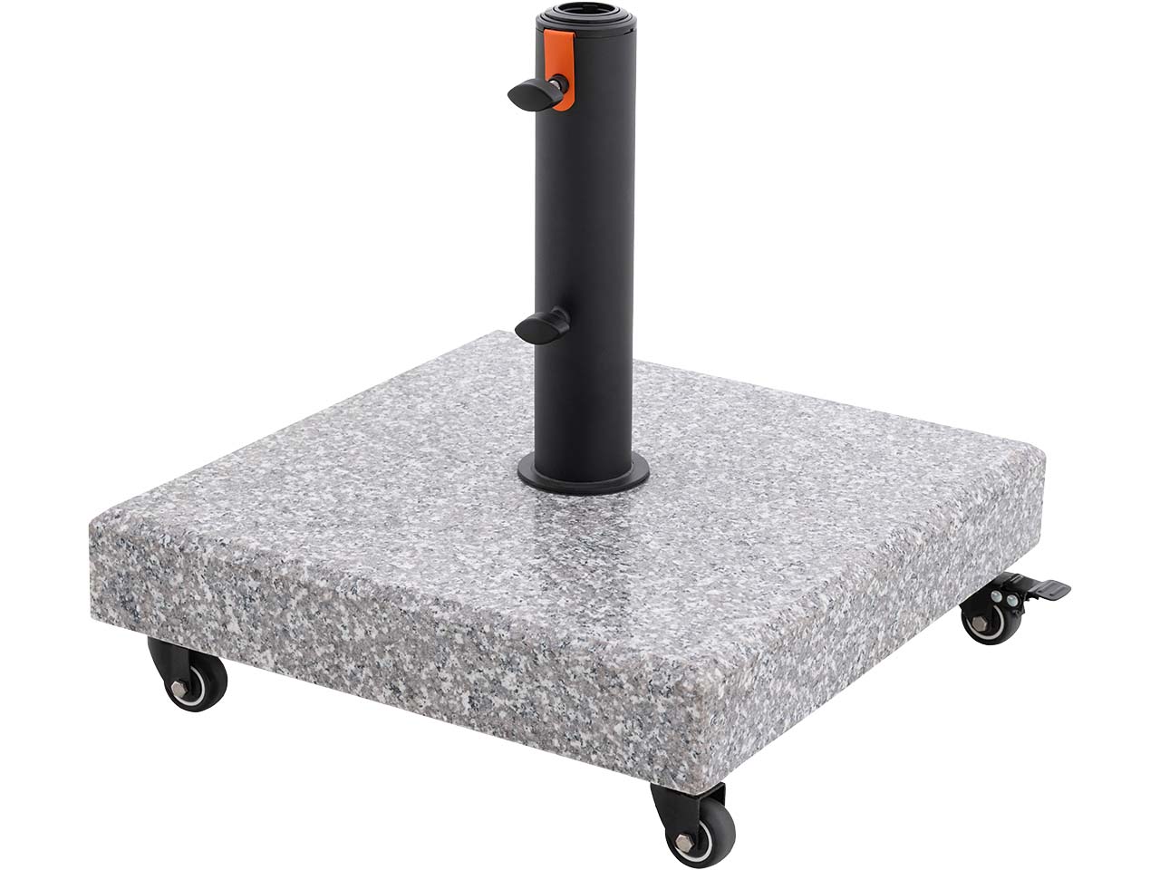 doppler Rollsockel "myZone" aus Granit, 50 kg