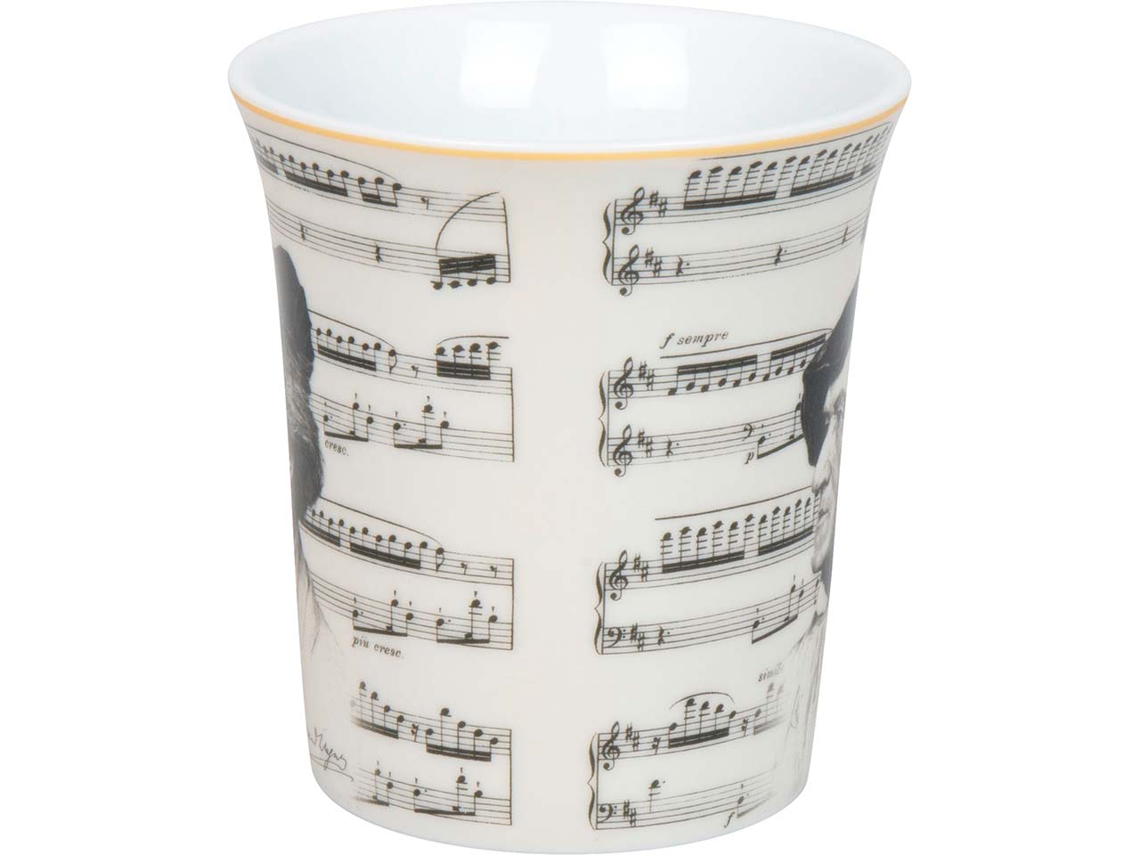 Könitz Tasse Komponisten "Wagner"