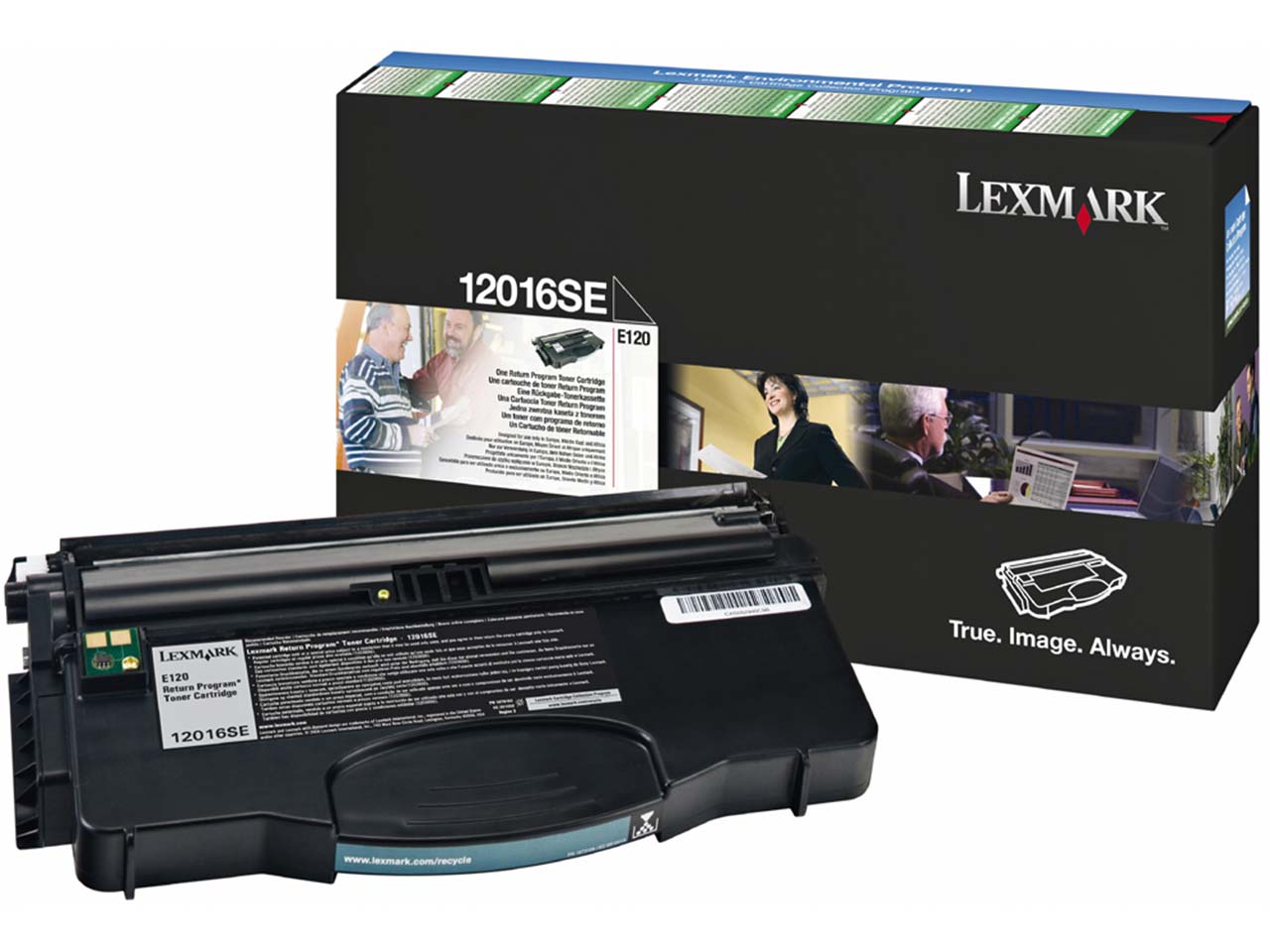 Lexmark Druckkassette 12016SE schwarz