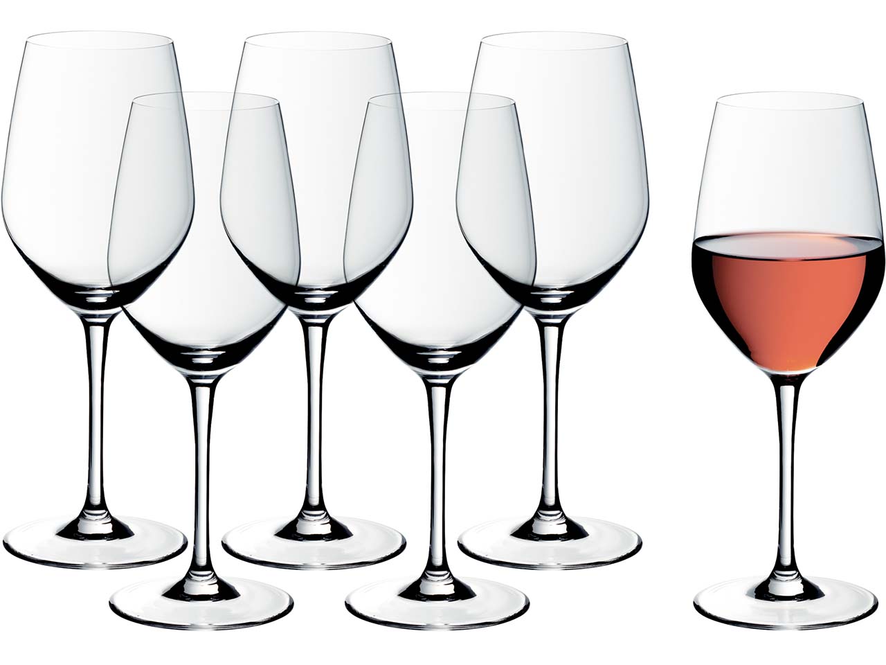 WMF 6 Rotweingläser "Easyplus"