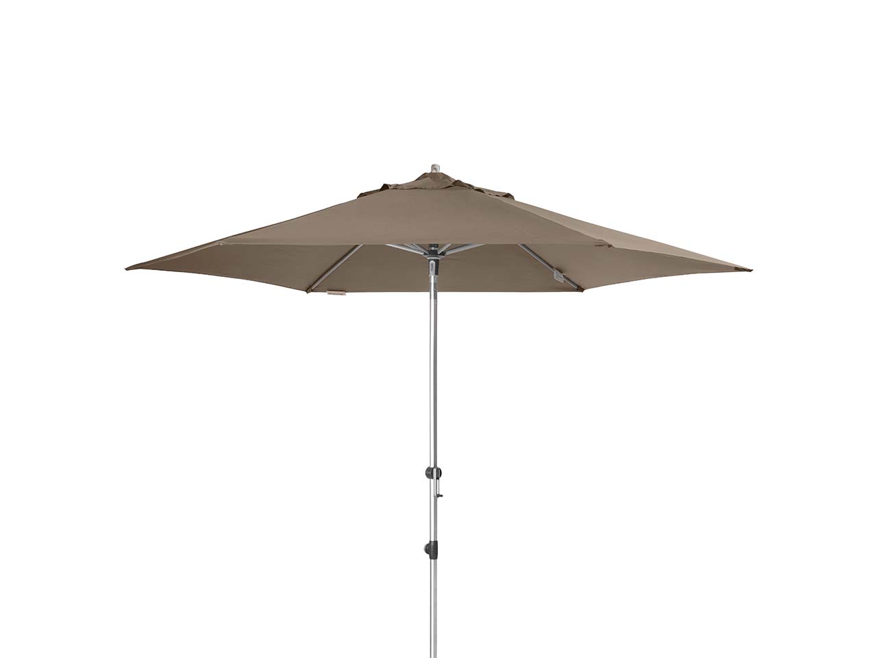 doppler Sonnenschirm "Expert Auto Tilt" Ø 320 cm, greige