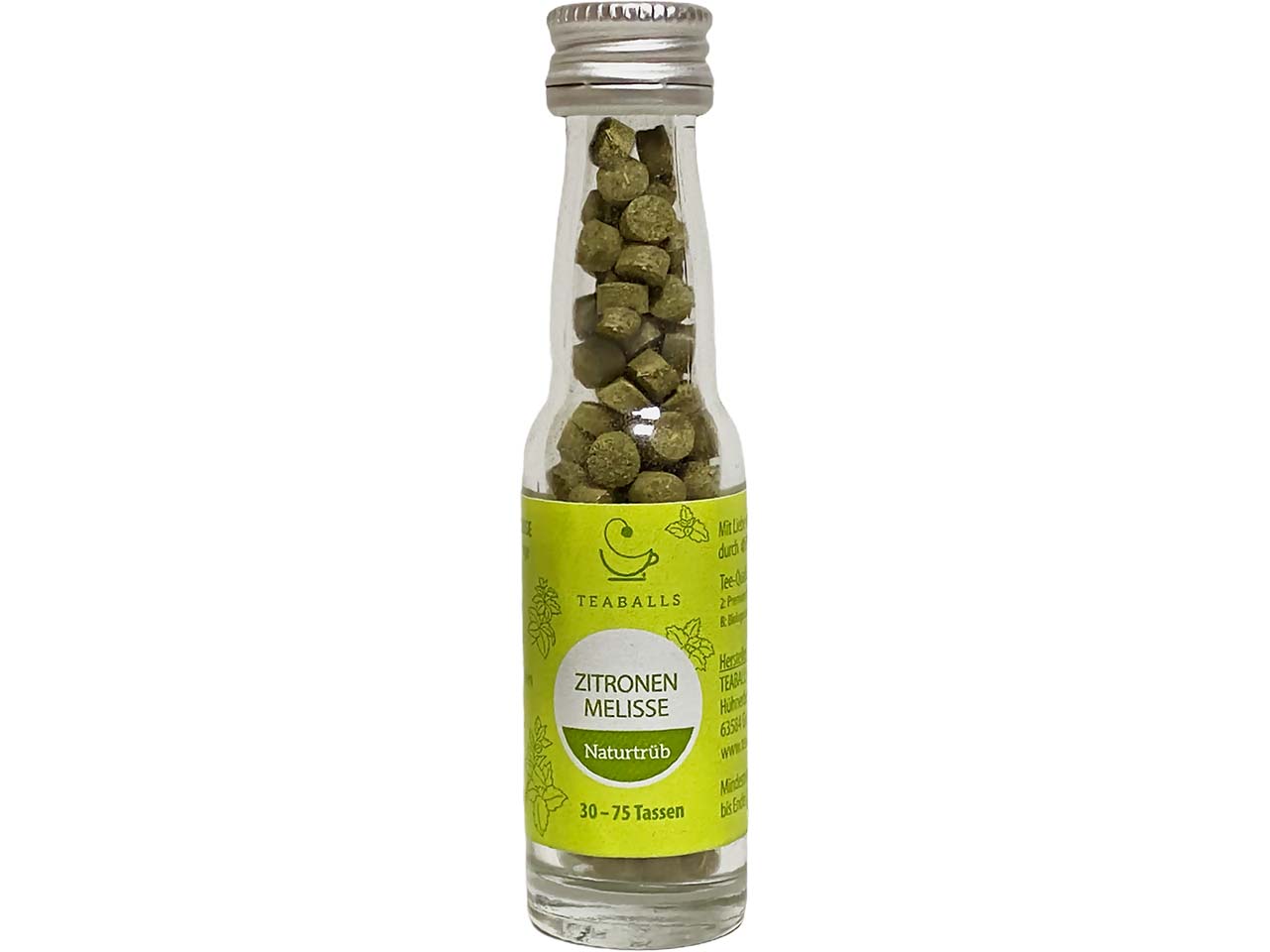 TEABALLS Bio-Kräutertee Zitronenmelisse, 12 g