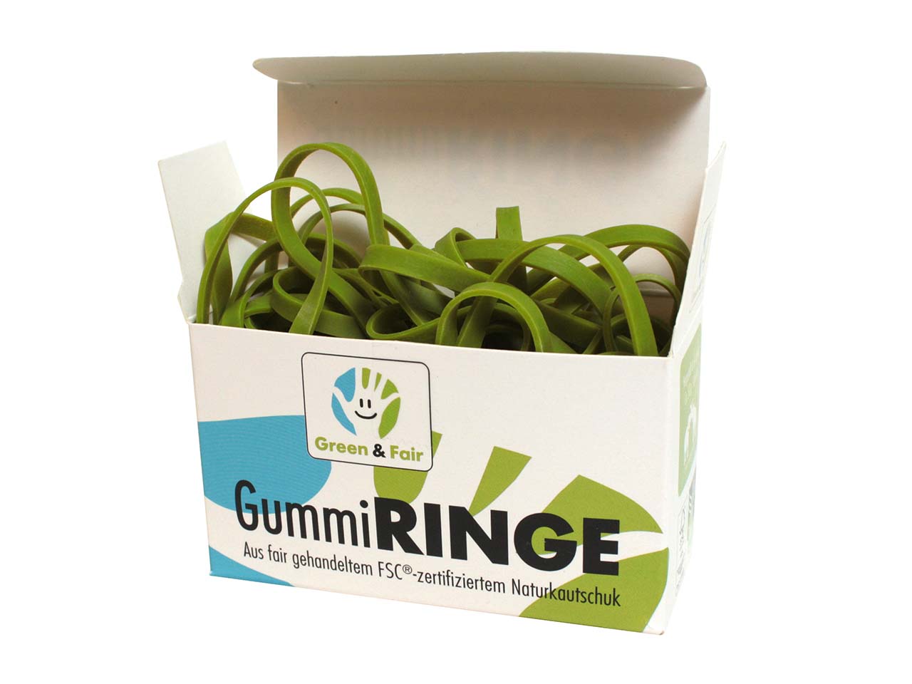 Gummiringe "Green & Fair" 140 x 4 mm