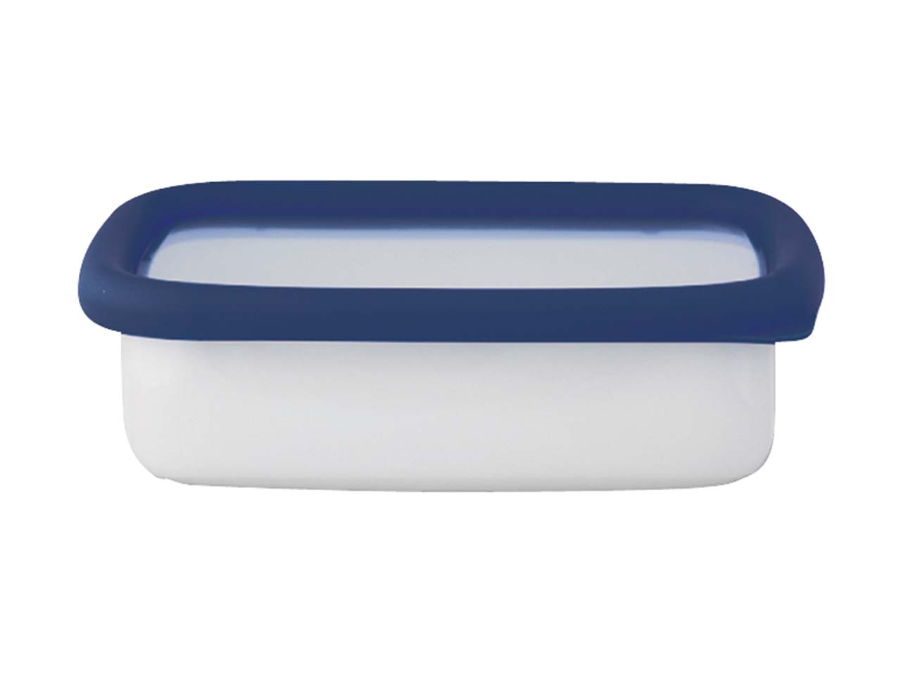 Honey Ware Butterdose aus Emaille, Back- und Vorratsbehälter 0,42 l, Gr. S