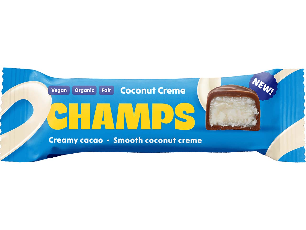 CHAMPS Bio-Schokoladenriegel "Coconut Creme", vegan, 38 g