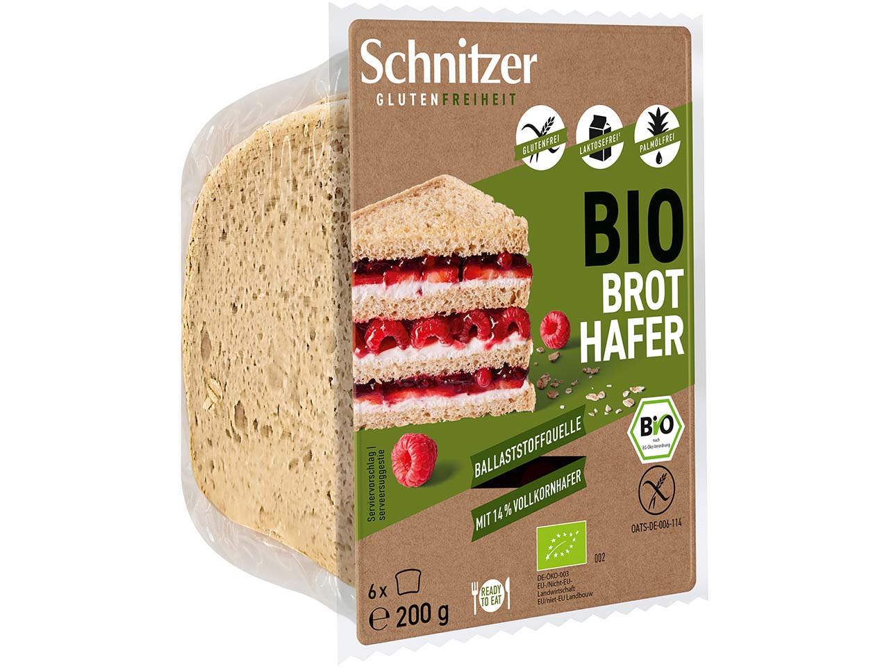 Schnitzer Bio-Haferbrot, glutenfrei, 200 g