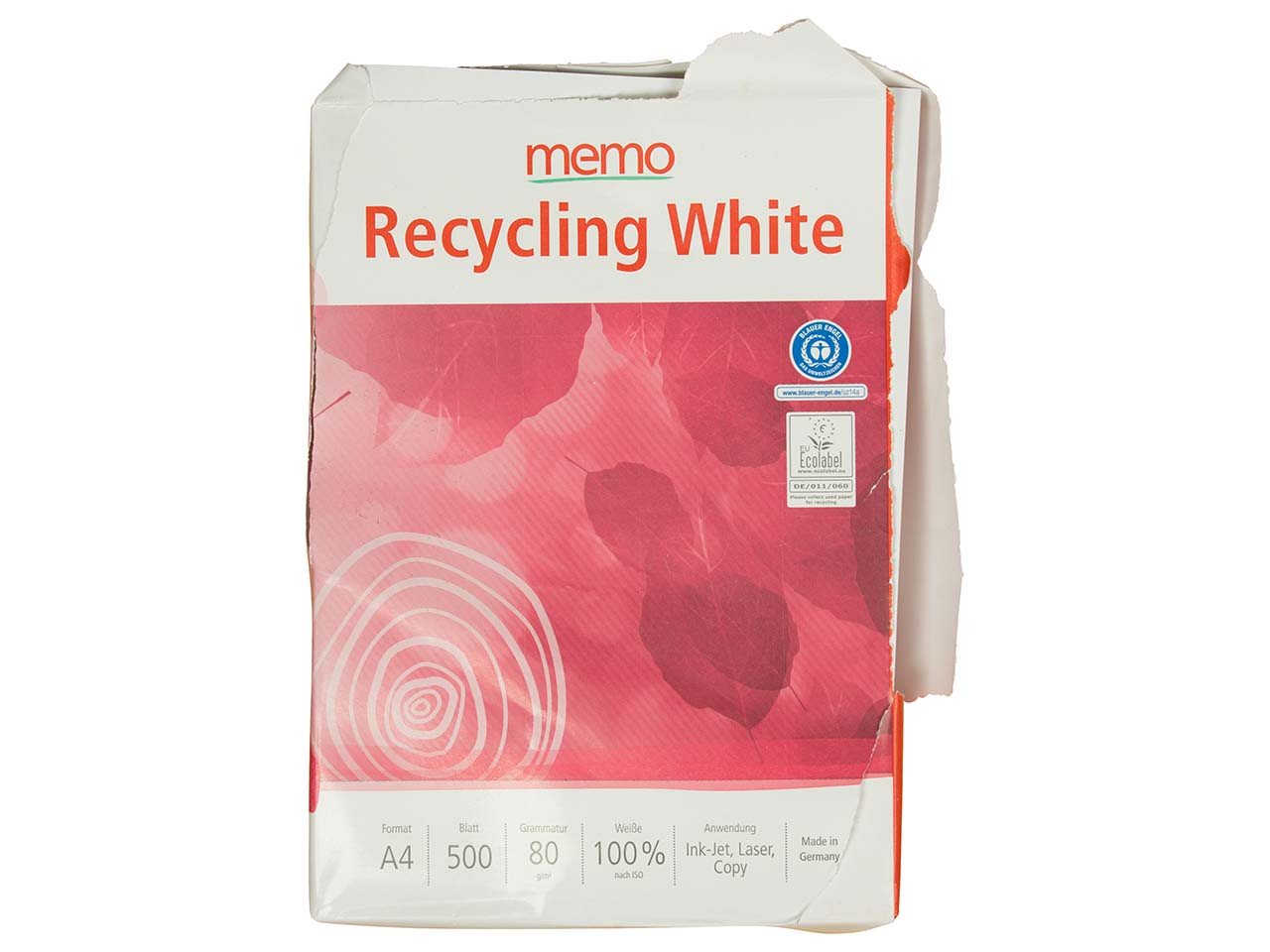 B-Ware Kopierpapier DIN A4, gemischte Ausführungen, 5 Pack, 2.500 Blatt