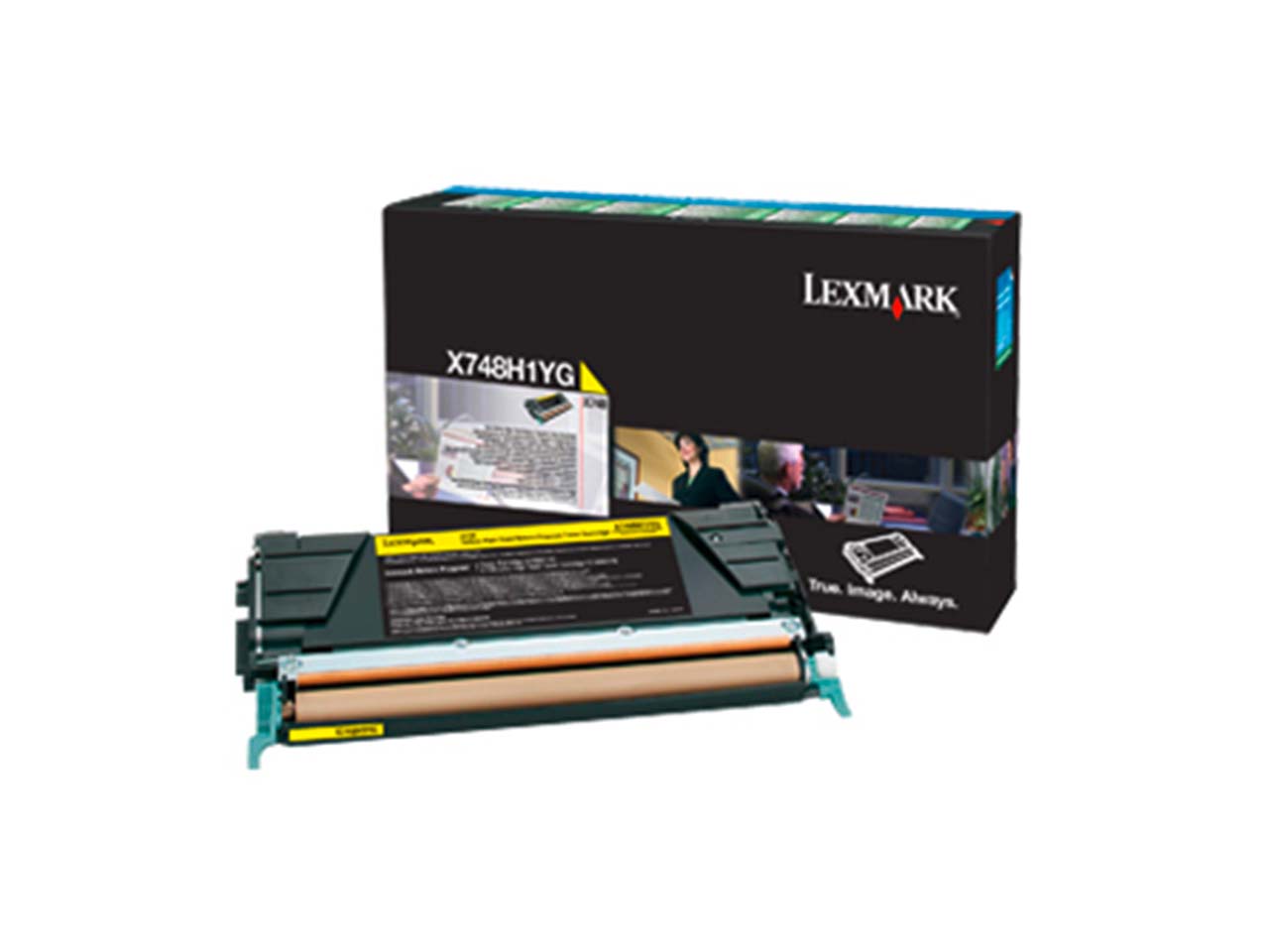 Lexmark Druckkassette X748H1YG gelb